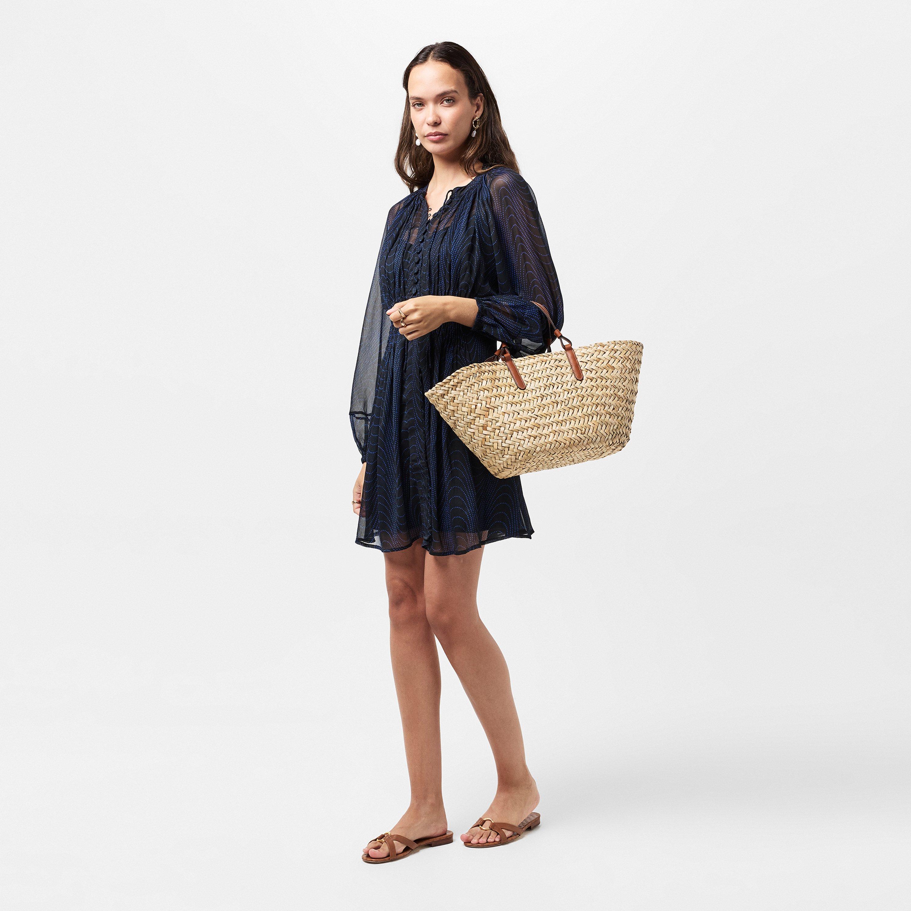 Blackout - French Connection - Women's Grace Artemis Smock Dress - 6