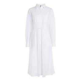 Tommy Hilfiger AMD LACE MIDI SHIRT DRESS