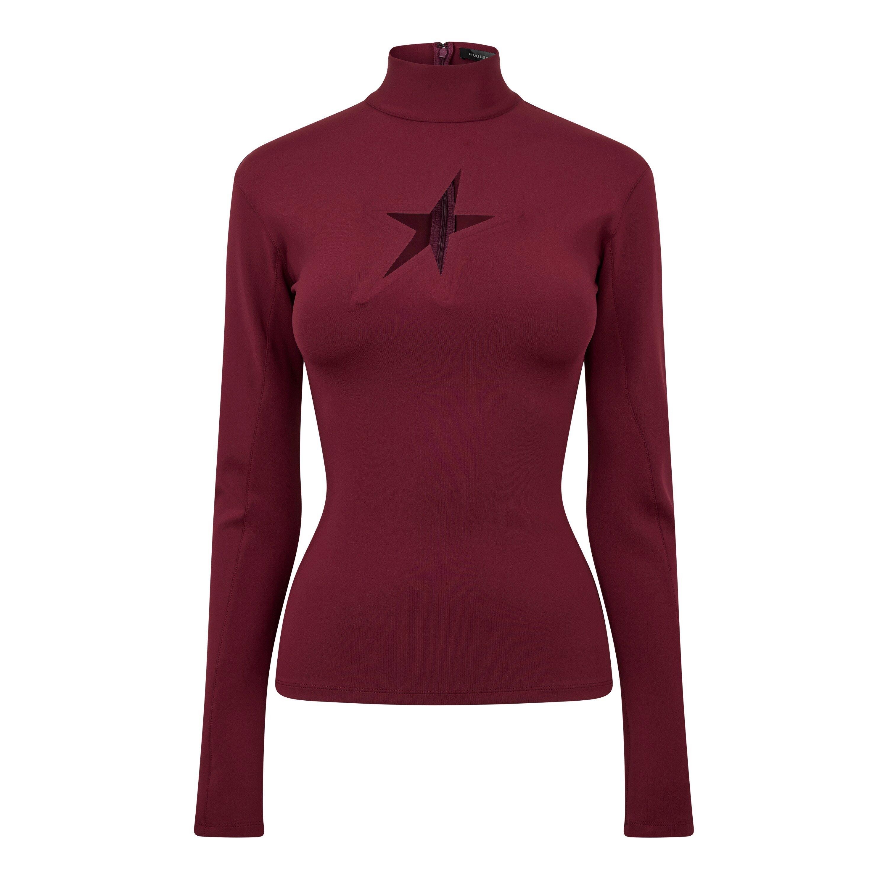 Blood Red - Mugler - Star Top - 5