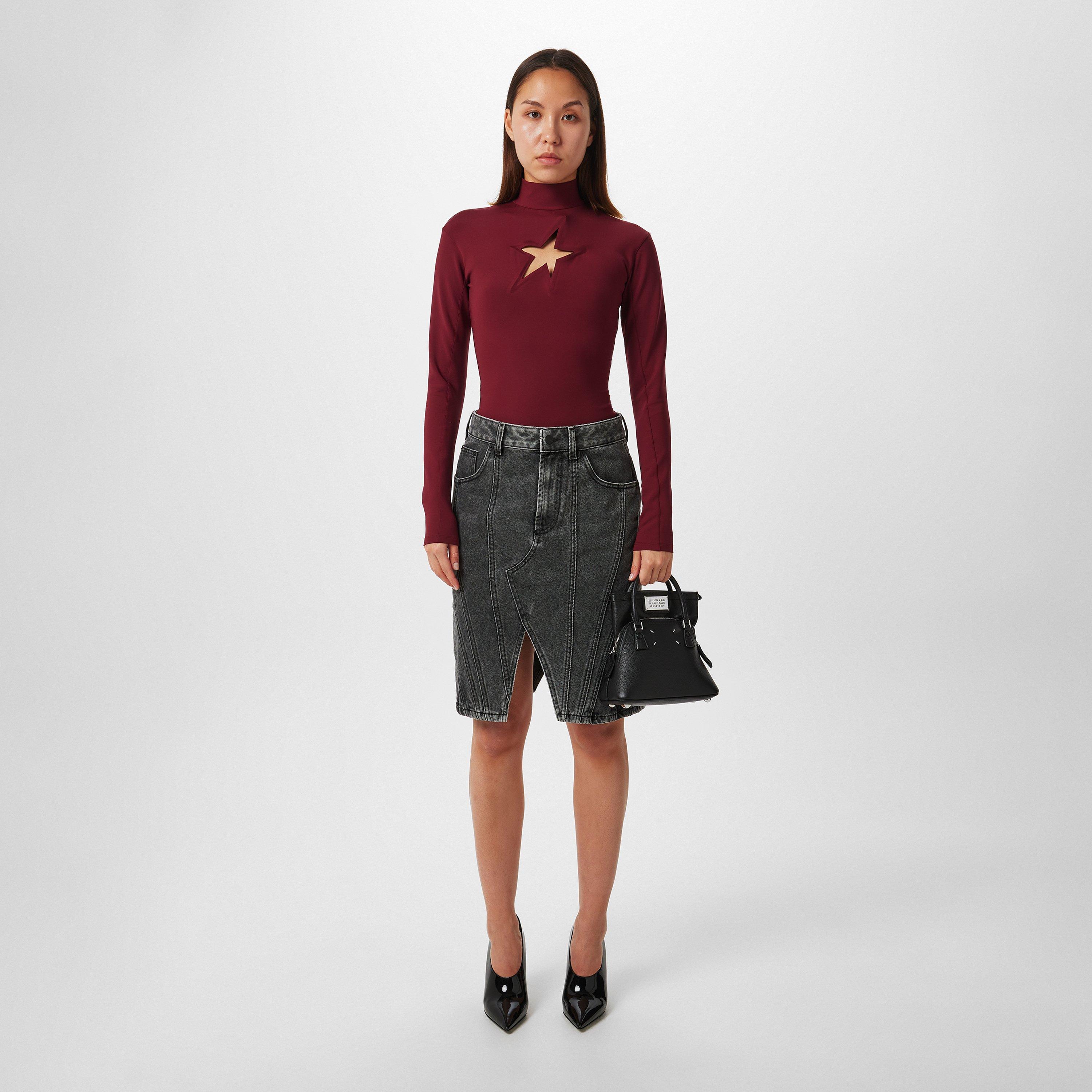 Blood Red - Mugler - Star Top - 4