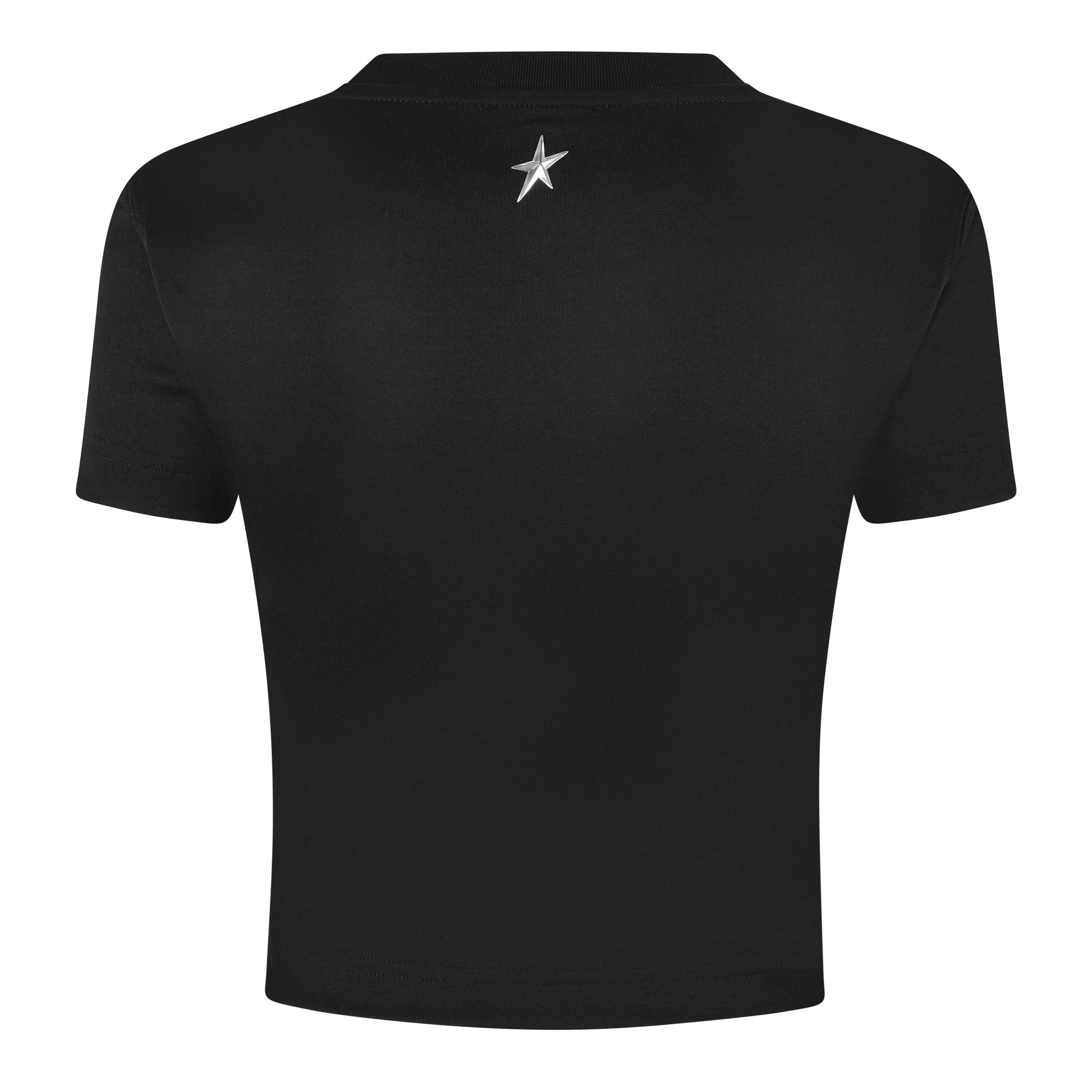 Black - Mugler - Women's Slim Fit T-Shirt - 6