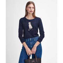 Barbour Hendley Long-Sleeved Graphic T-Shirt