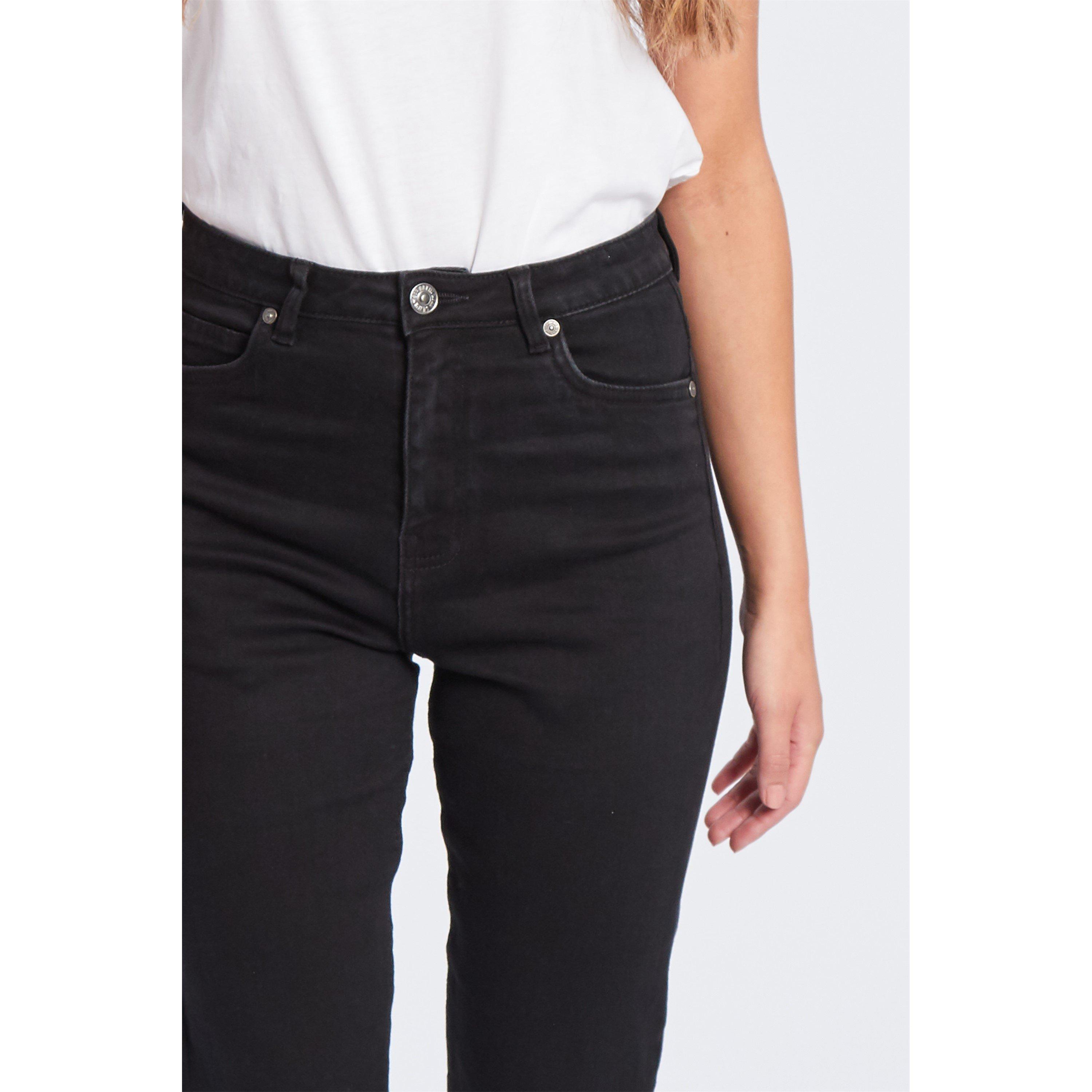 Black - Be You - Women's BeYou Mom Straight Leg Jeans - 4