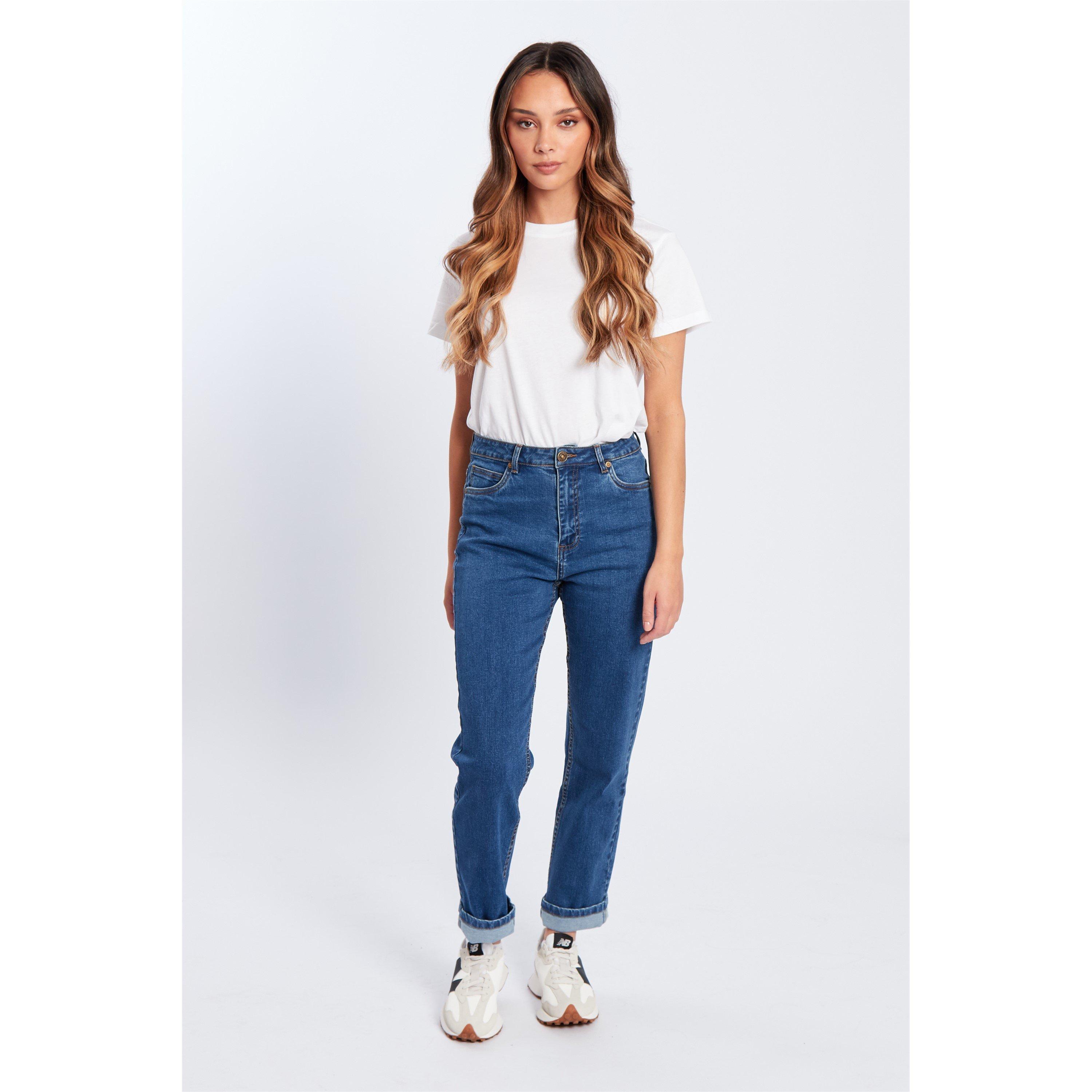 Lavagem Média - Be You - BeYou Mom Straight Leg Jeans - 2