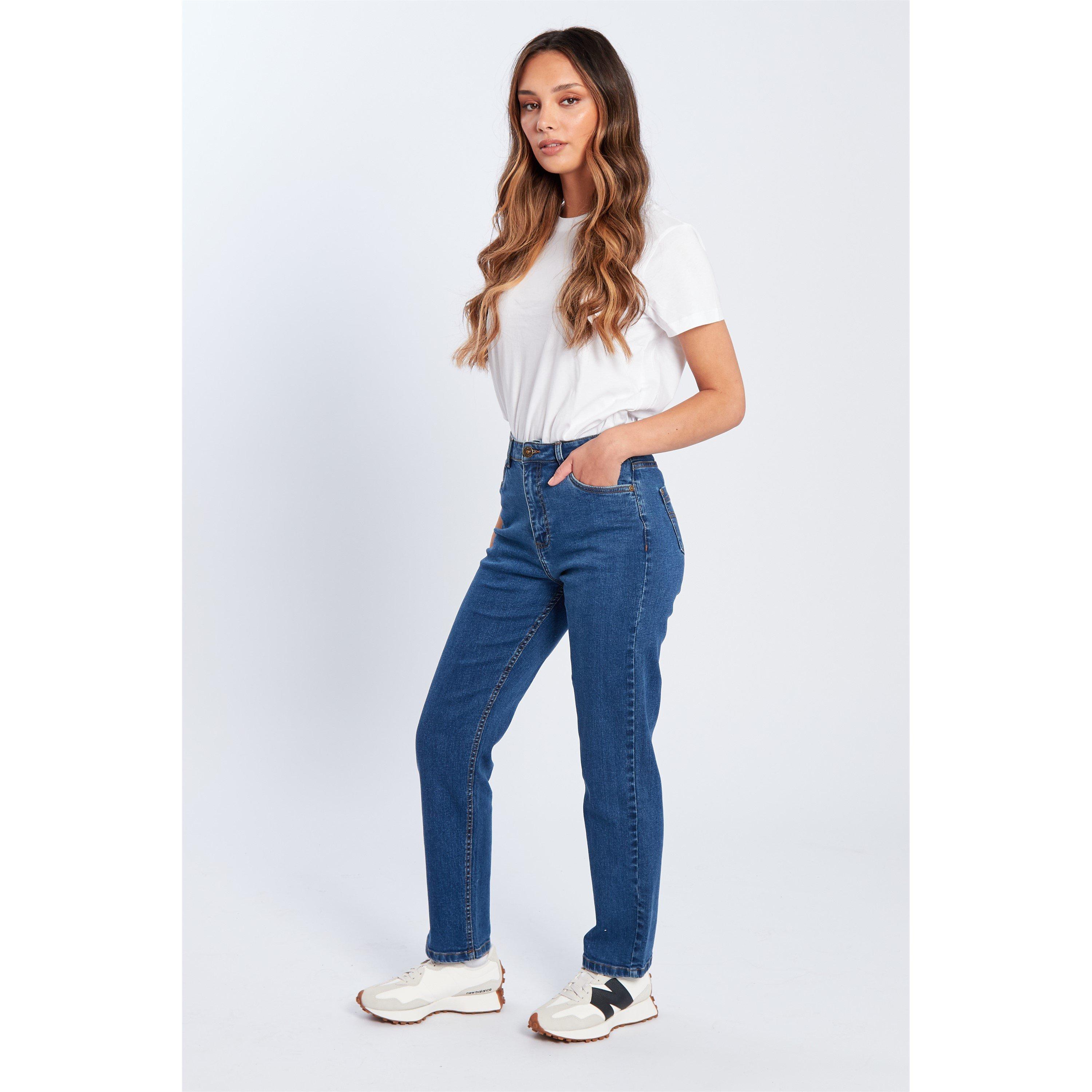 Lavagem Média - Be You - BeYou Mom Straight Leg Jeans - 5