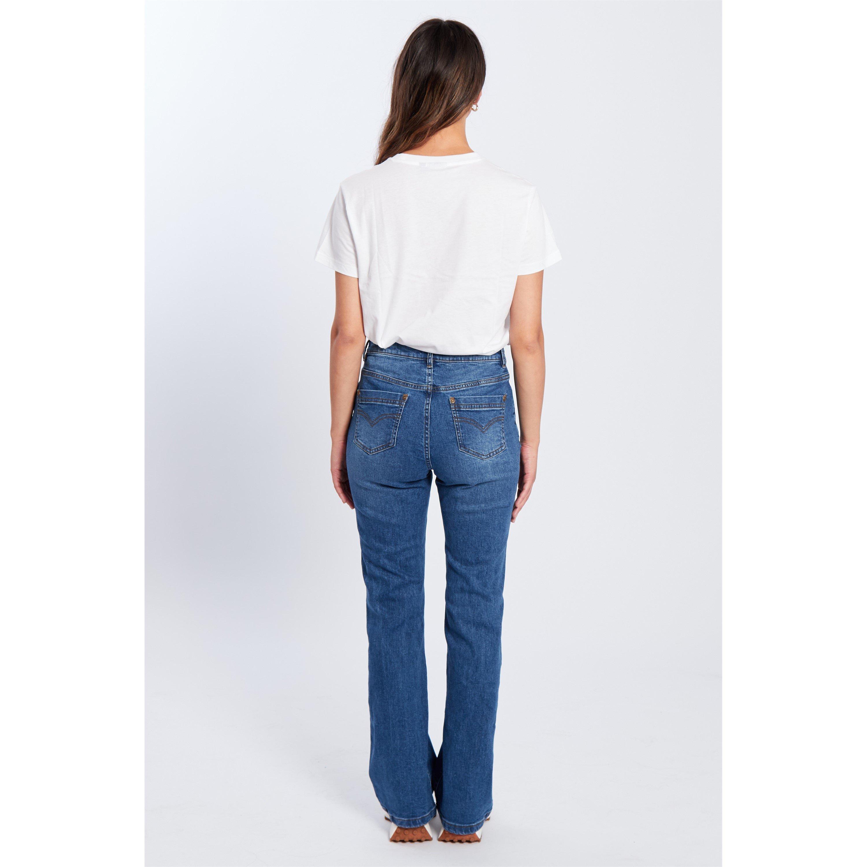 Srednje pranje - Be You - Women's Bootcut Jeans - 3