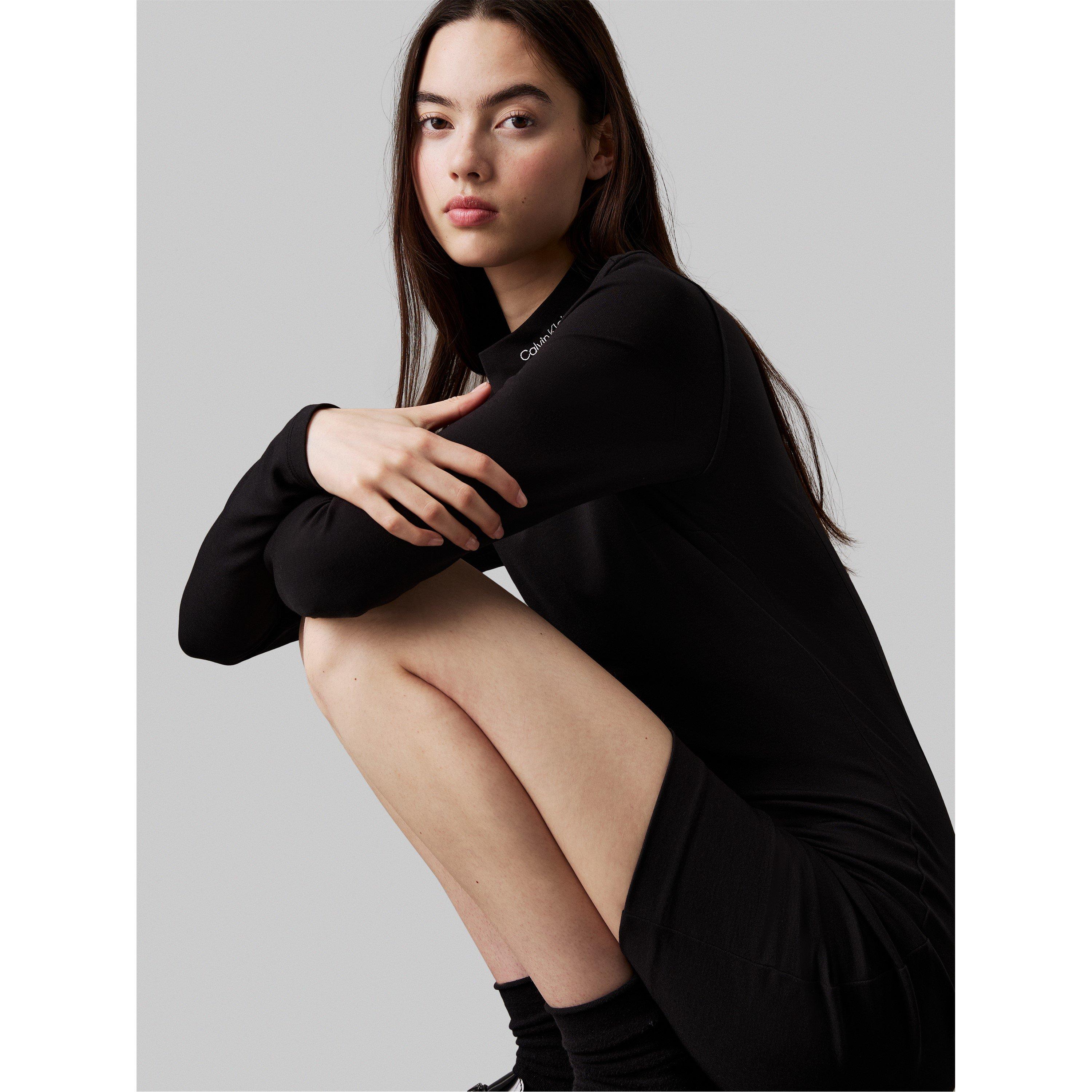 Black - Calvin Klein Jeans - Bodycon Dress - 4