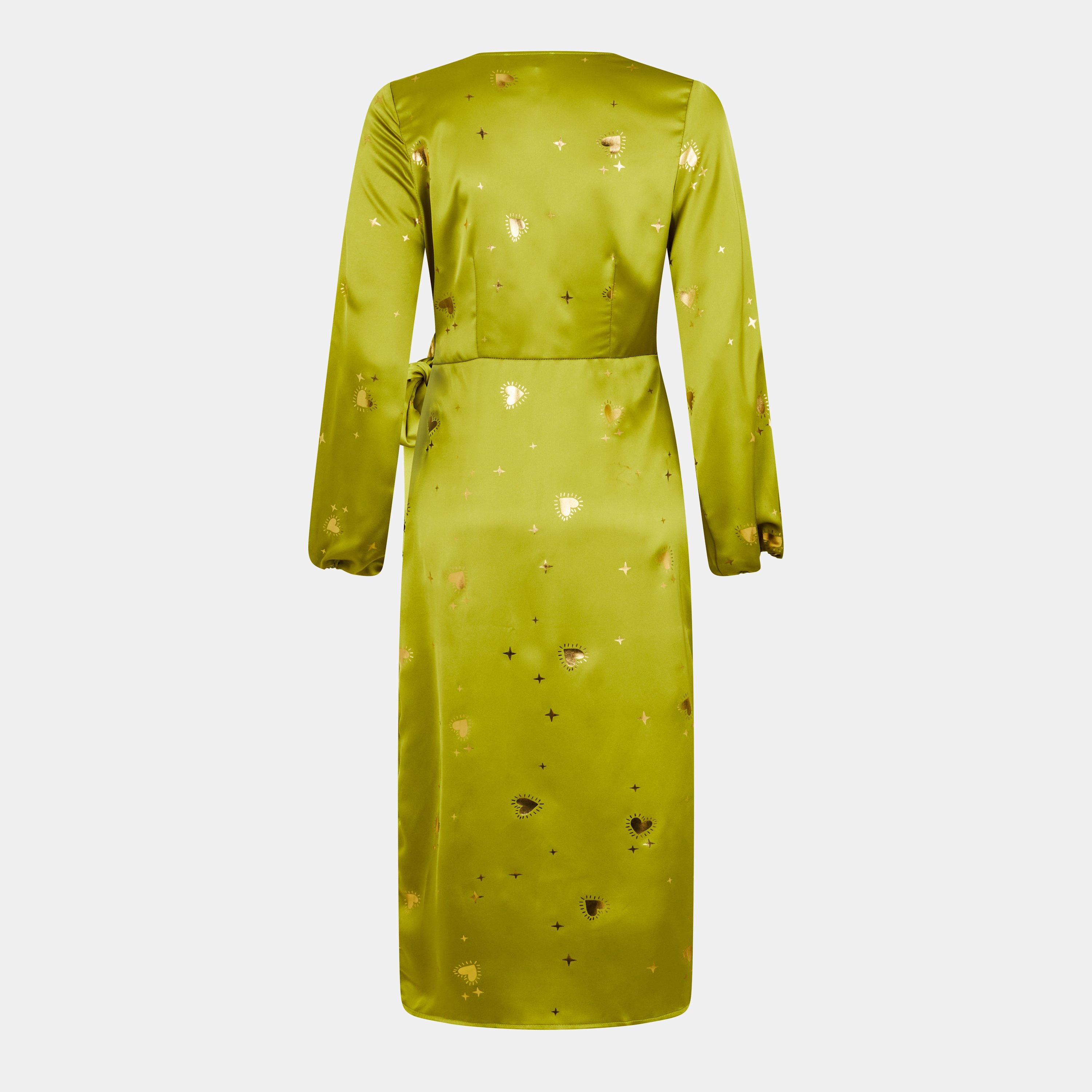 Lime - Never Fully Dressed - Vienna Wrap Dress - 2