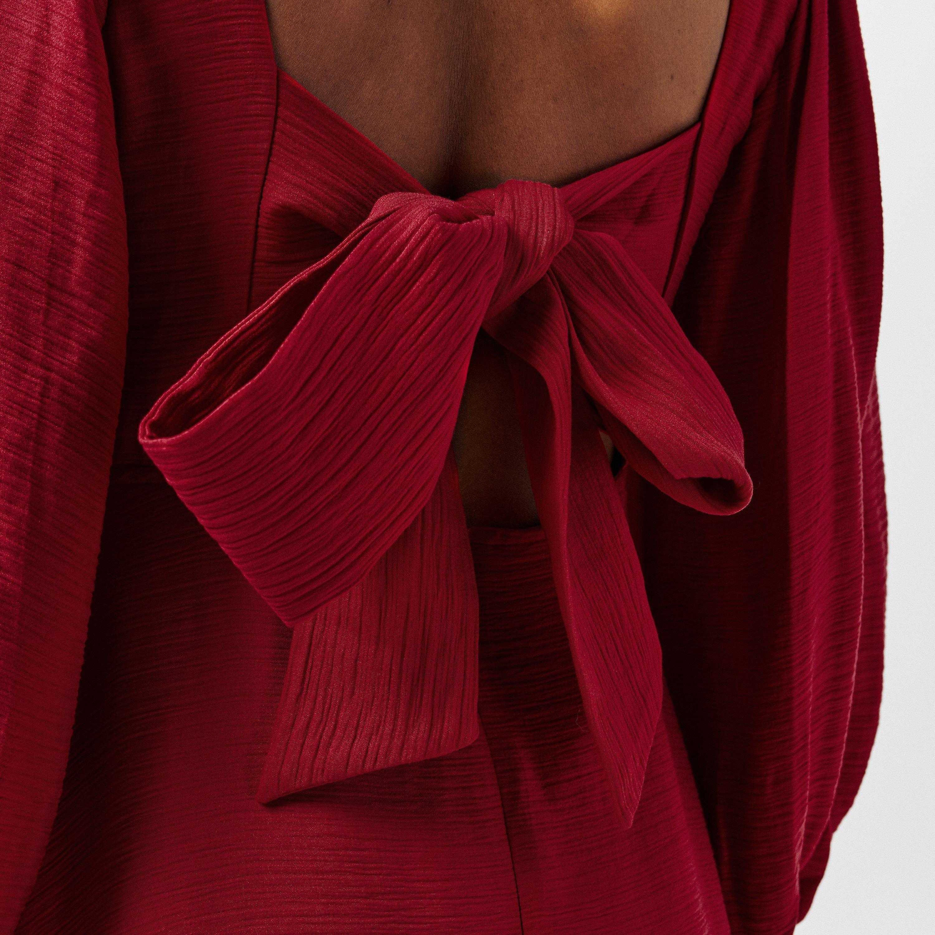 Red - Nobodys Child - Zola Maxi Dress - 5