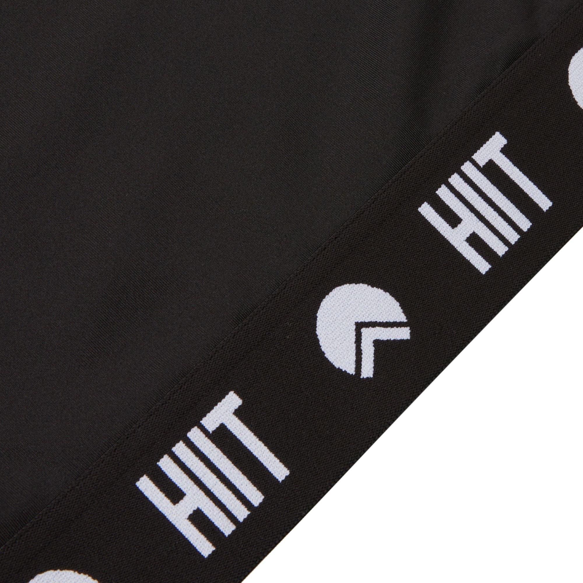 Black - HIIT - Essential Crop Top - 3