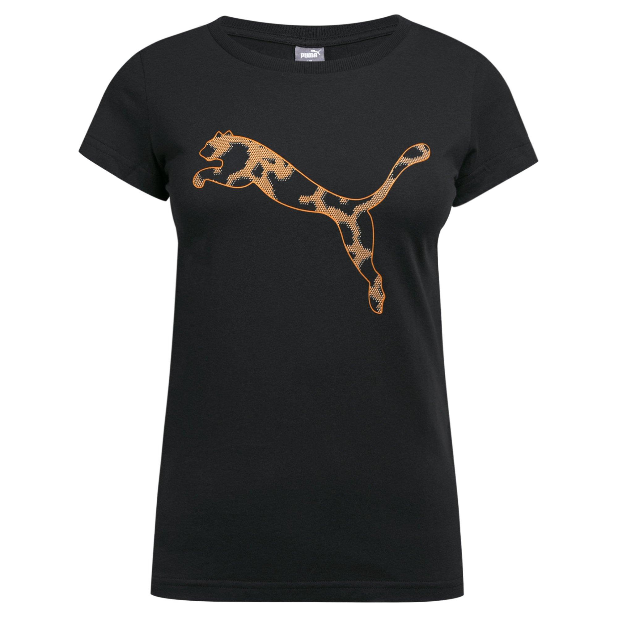 Puma Black - Puma - Graphic T-Shirt Womens - 1
