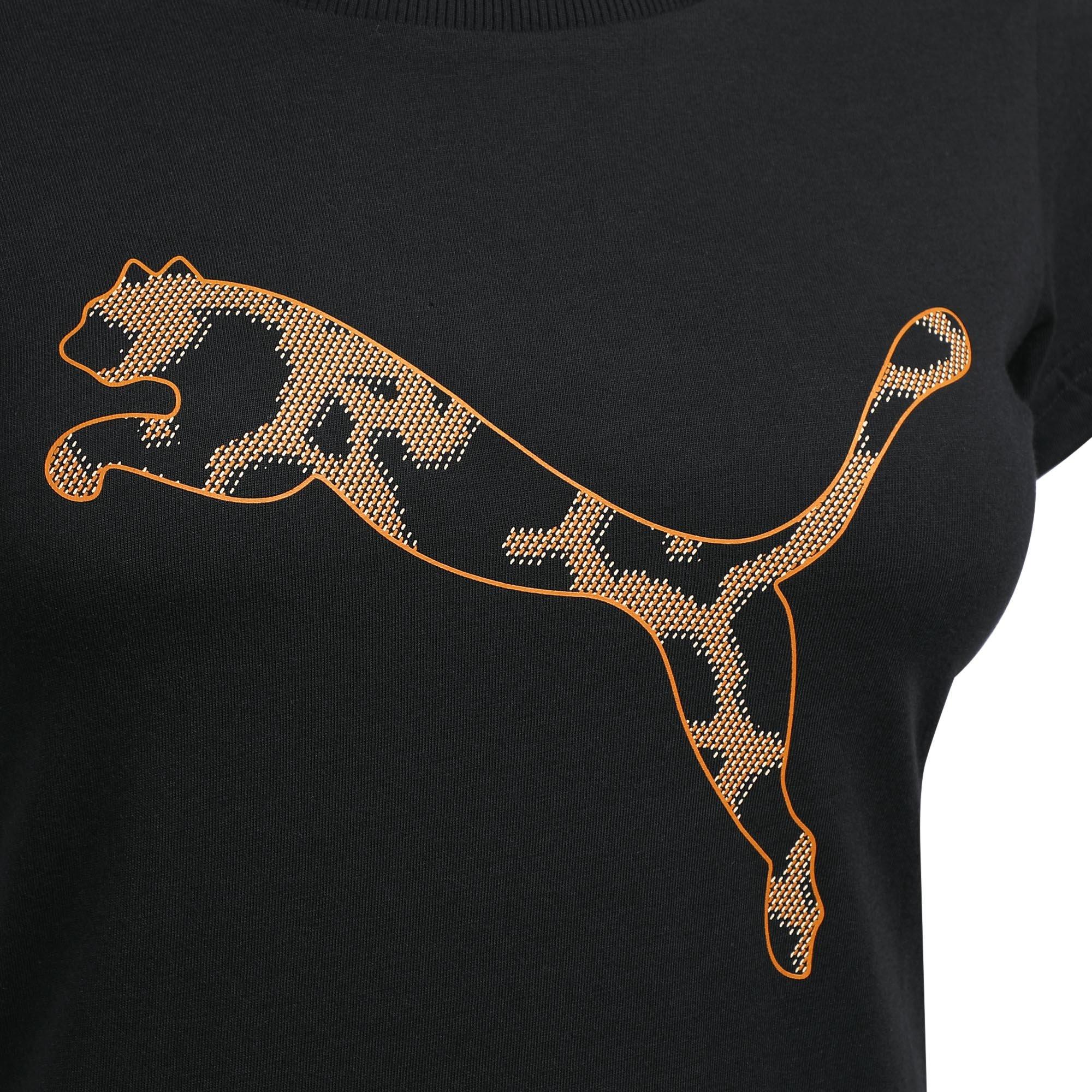 Puma Black - Puma - Graphic T-Shirt Womens - 2