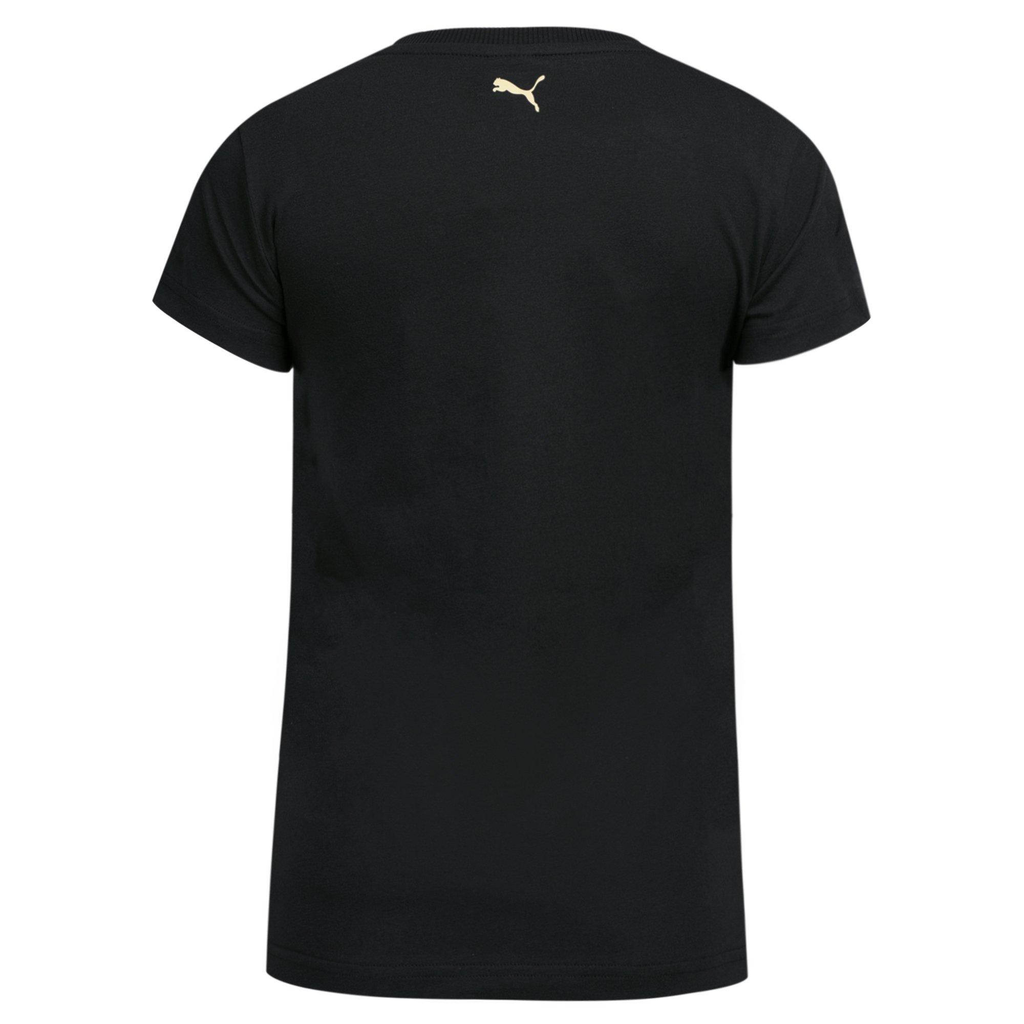 Puma Black - Puma - Graphic T-Shirt Womens - 3
