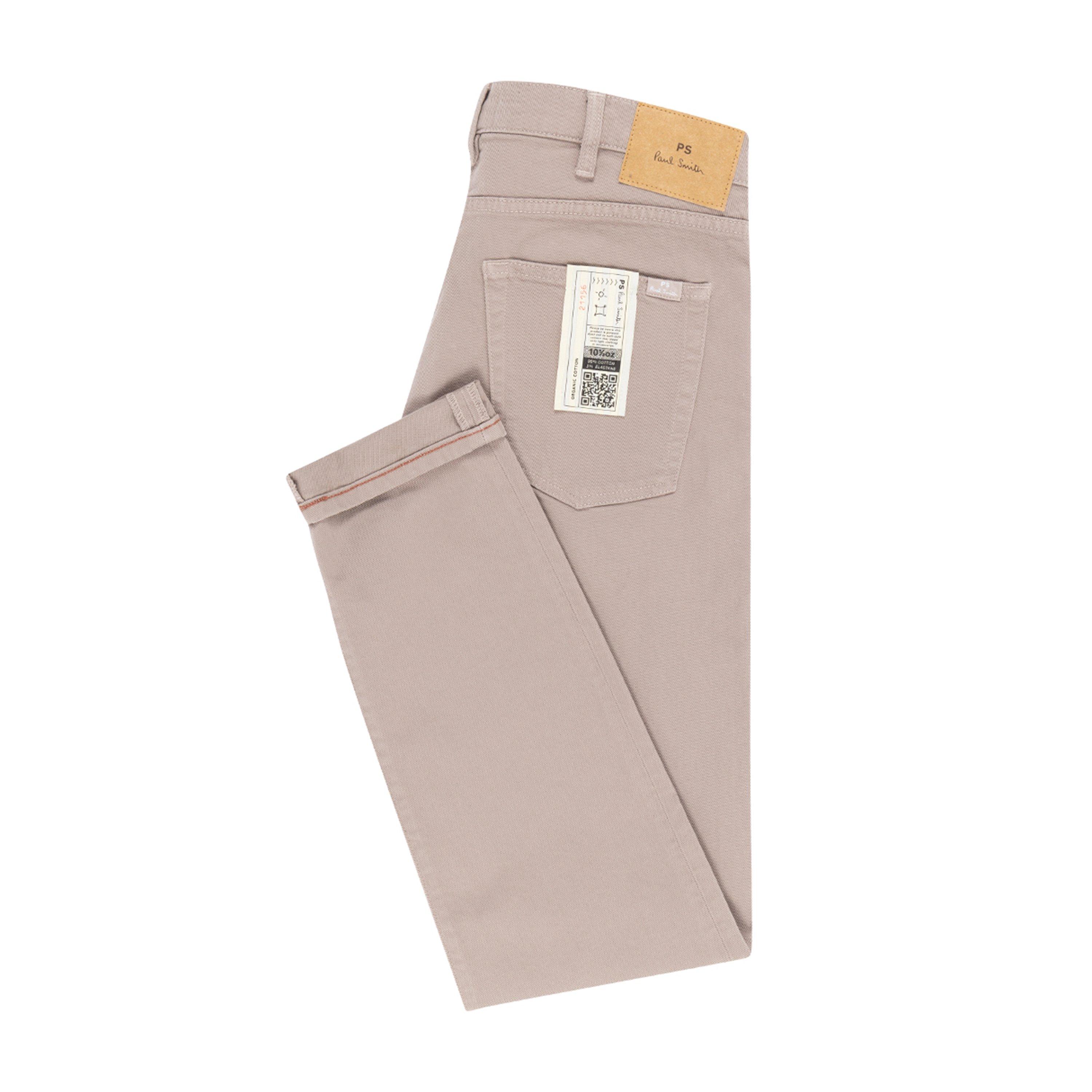 Grey 73A - PS Paul Smith - Garment Dyed Tape Jeans - 2