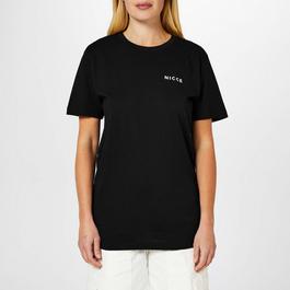 Nicce Chest Logo T Shirt Womens