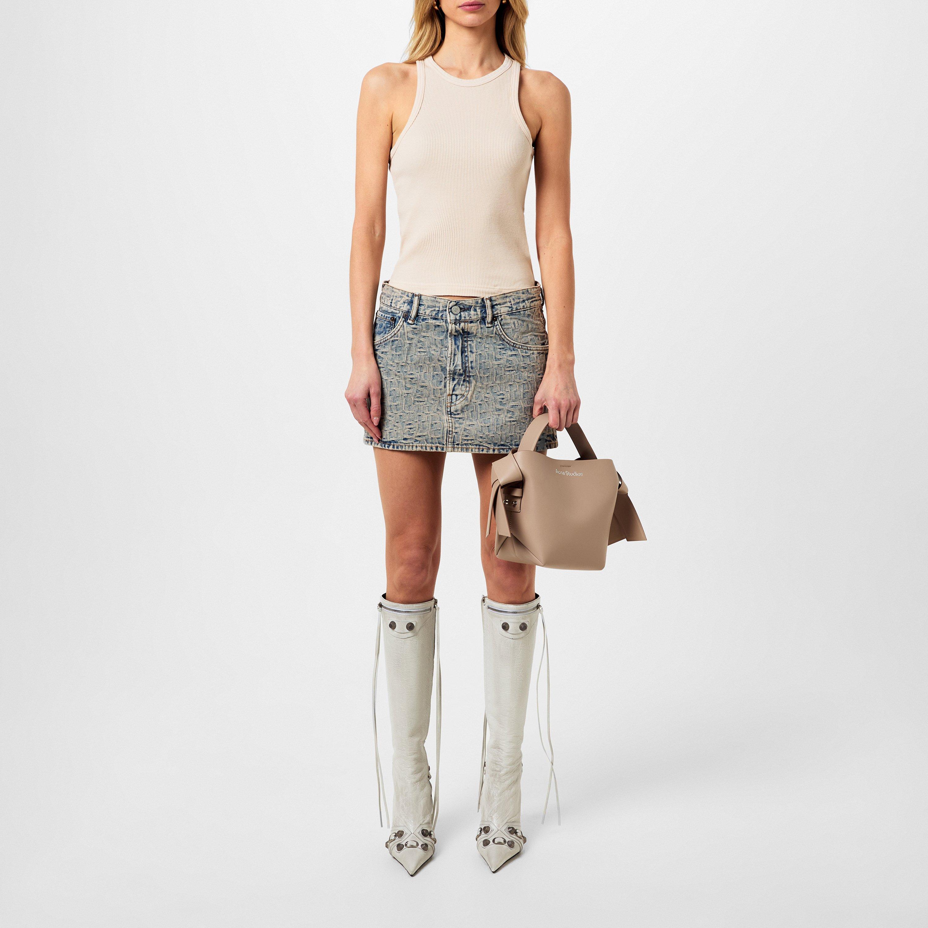 SOFT PINK - Acne Studios - Logo Ribbed Tank Top - 5