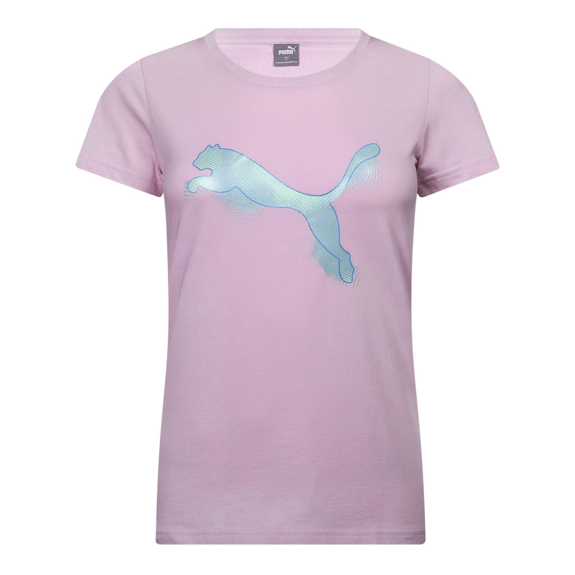 Grape Mist - Puma - Graphic T-Shirt Womens - 1