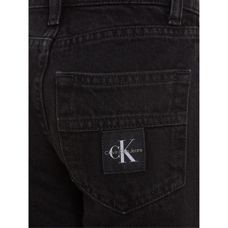 Noir 1BY - Calvin Klein stretch-cotton - versace stretch-cotton couture black logo hoodie - 5