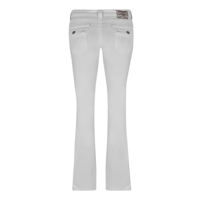 Blanc Optique - True Religion - Dolce & Gabbana low-rise straight-leg jeans Blau - 2
