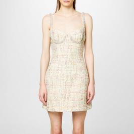 Self Portrait Boucle Mini Dress