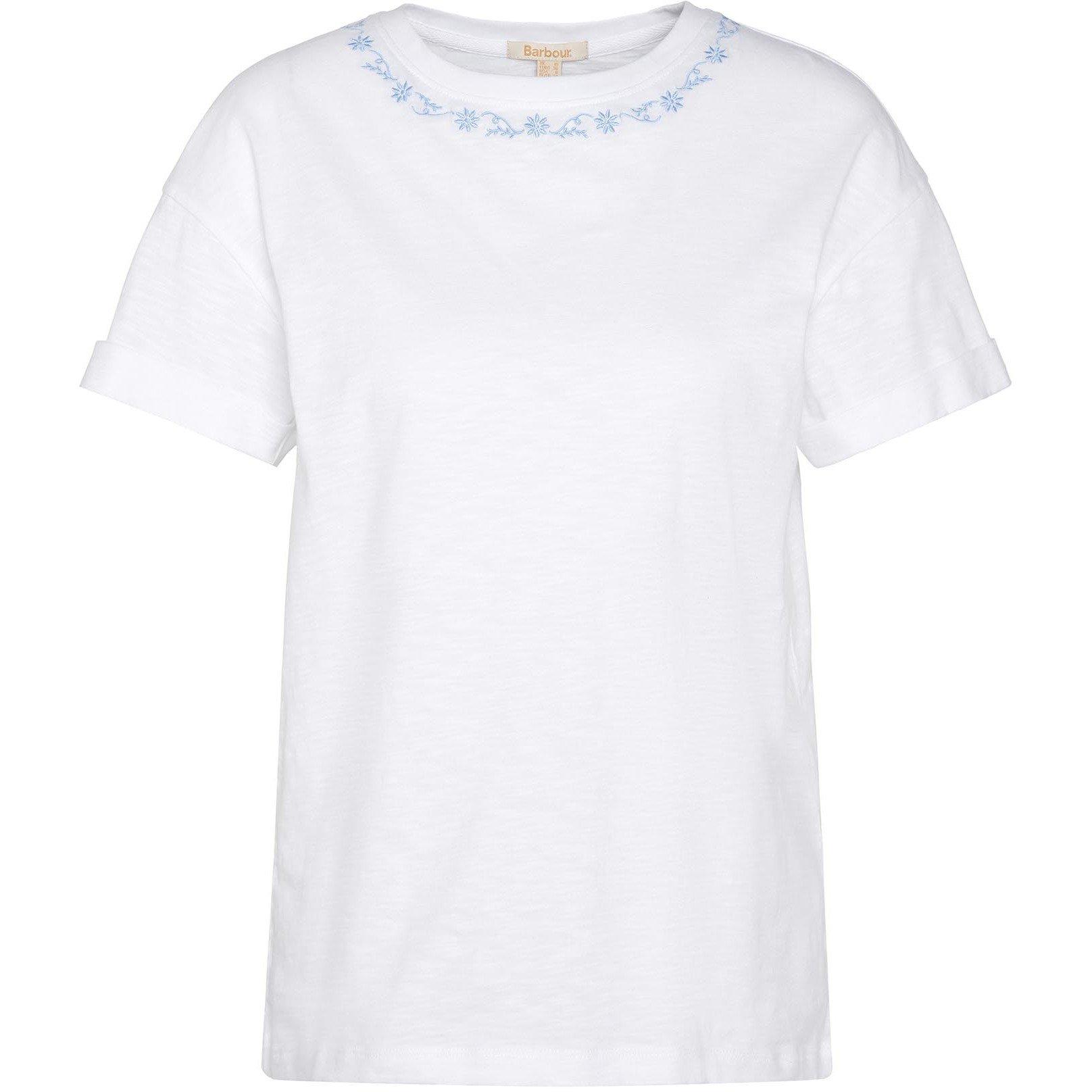 White - Barbour - Apia T-Shirt - 5