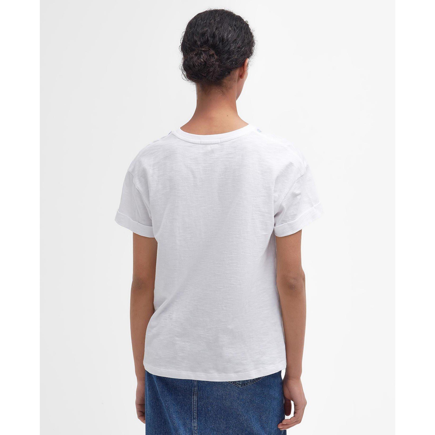 White - Barbour - Apia T-Shirt - 2