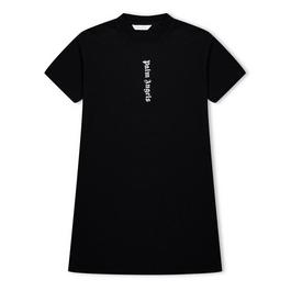 Palm Angels Classic Overlogo Tee Dress Girls