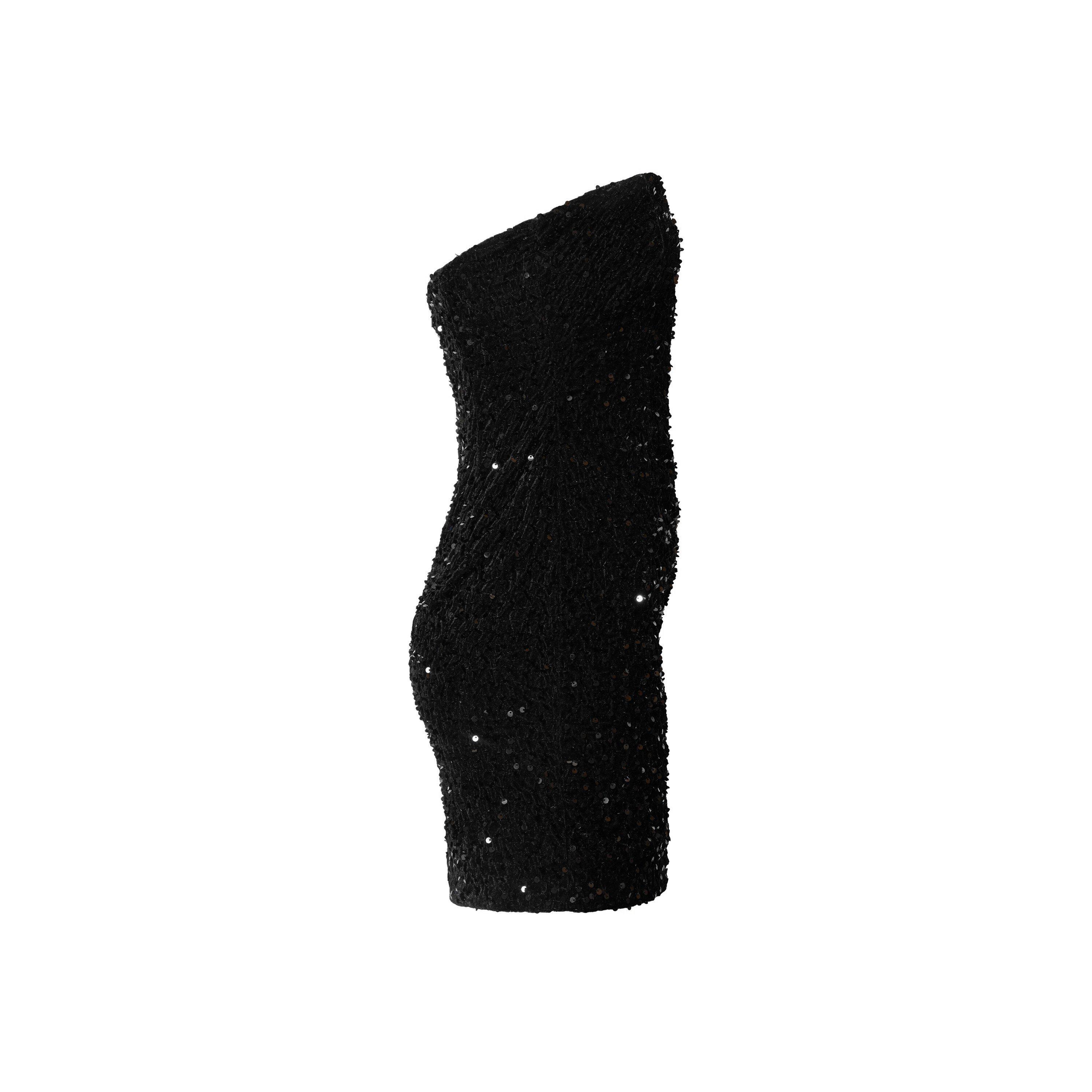 Black - Bardot - Eleni Sequin Mini Dress - 7