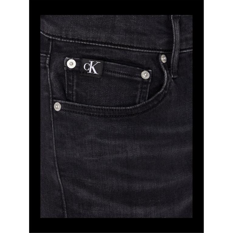 Dnm Black 1BY - Calvin Klein Jeans - Slim Denim Shorts - 5