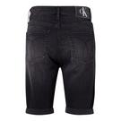 Dnm Black 1BY - Calvin Klein Jeans - Slim Denim Shorts - 6