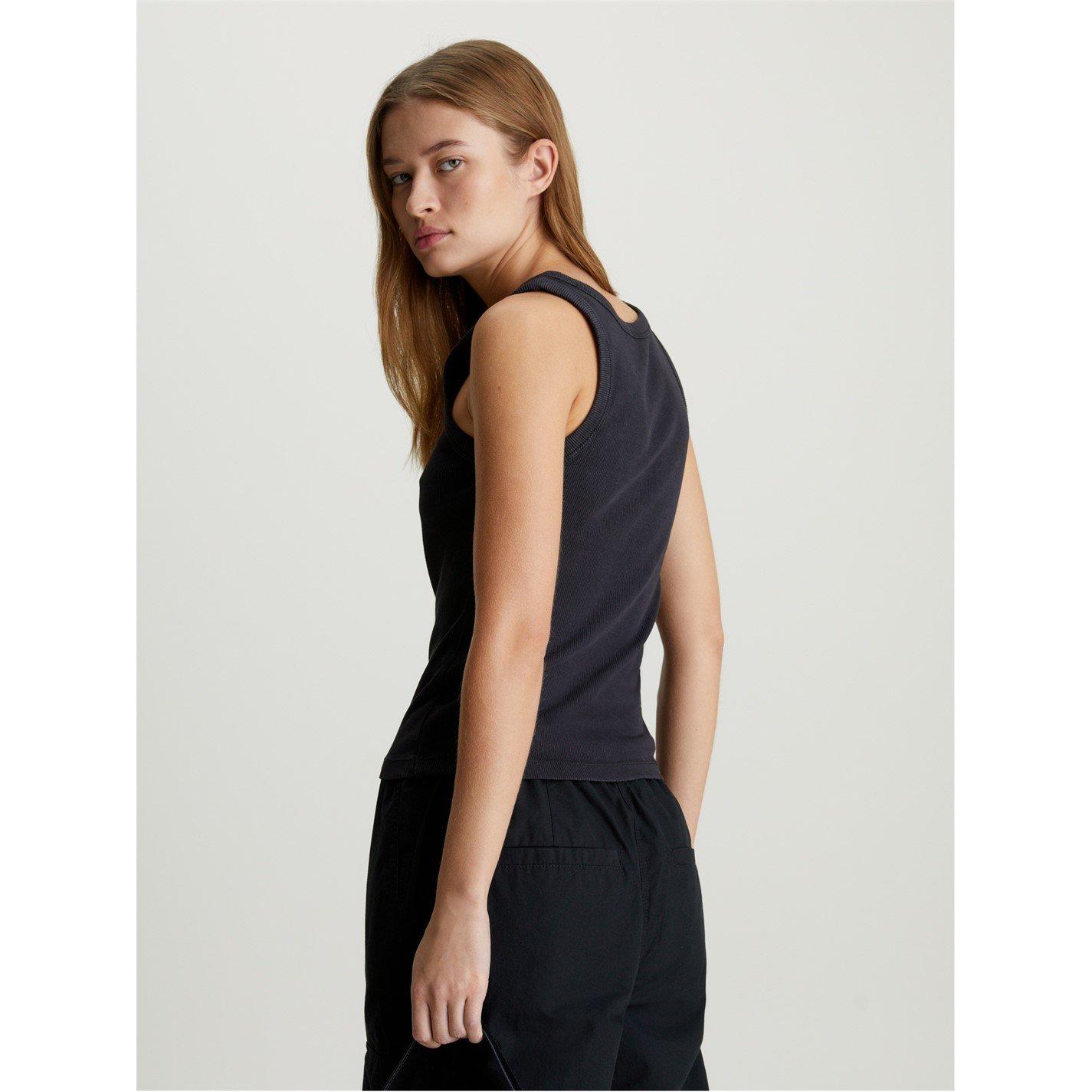 Ck Black - Calvin Klein Jeans - Archival Monologo Tank Top - 3
