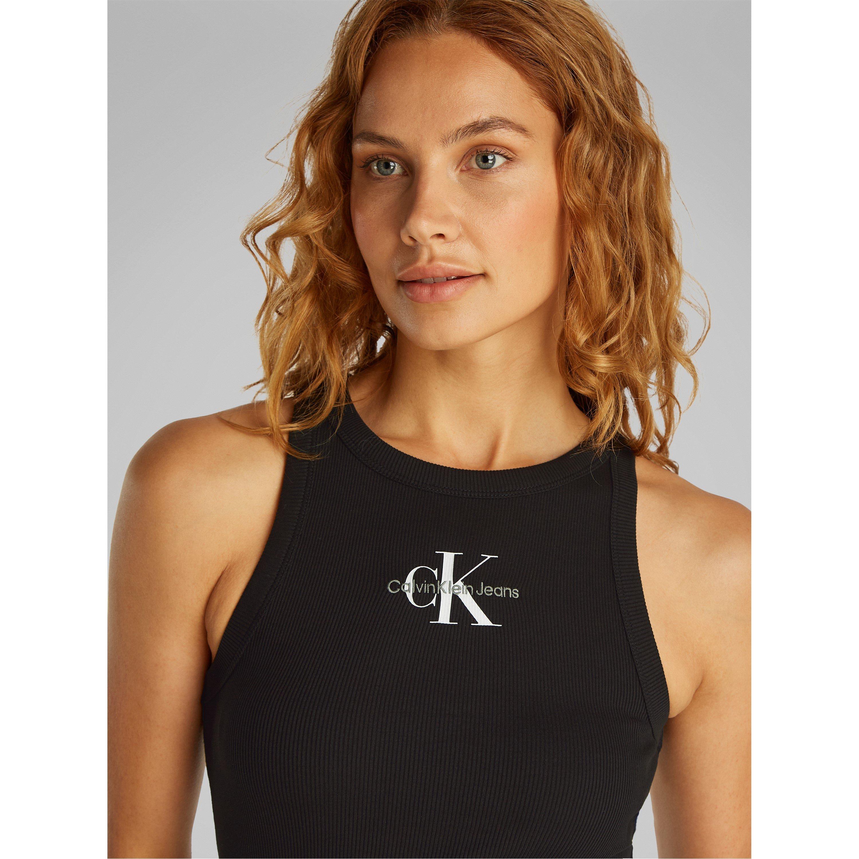 Ck Black - Calvin Klein Jeans - Archival Monologo Tank Top - 5