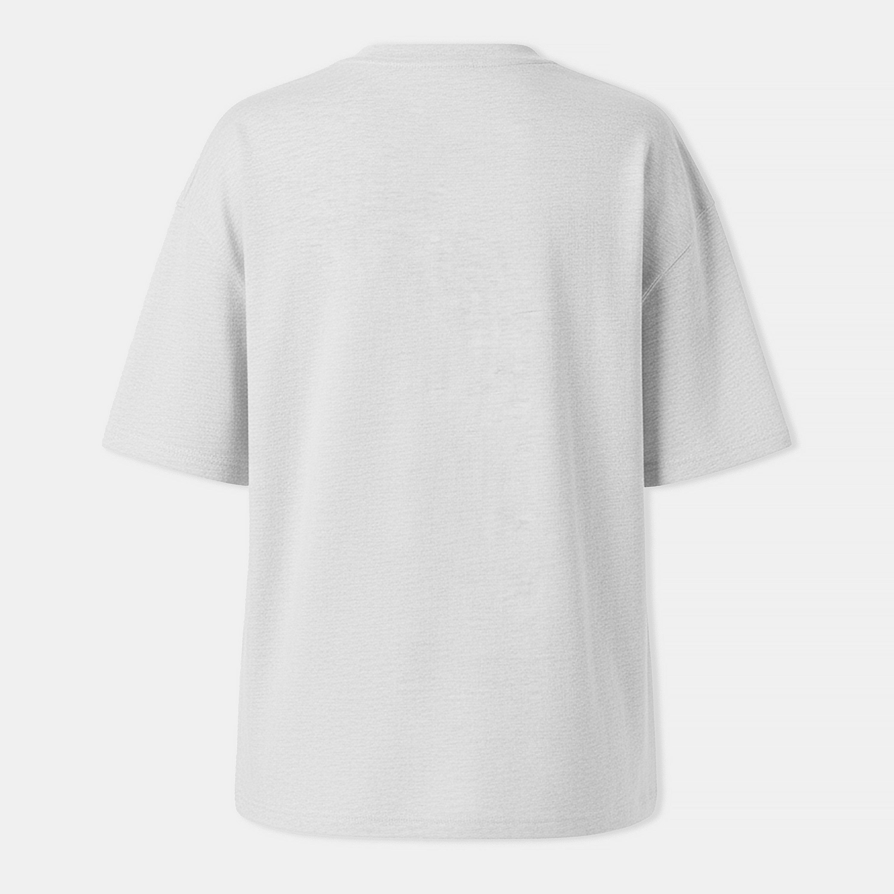 Lys Grå Melange - USA Pro - Pro Oversized T-Shirt Womens - 2