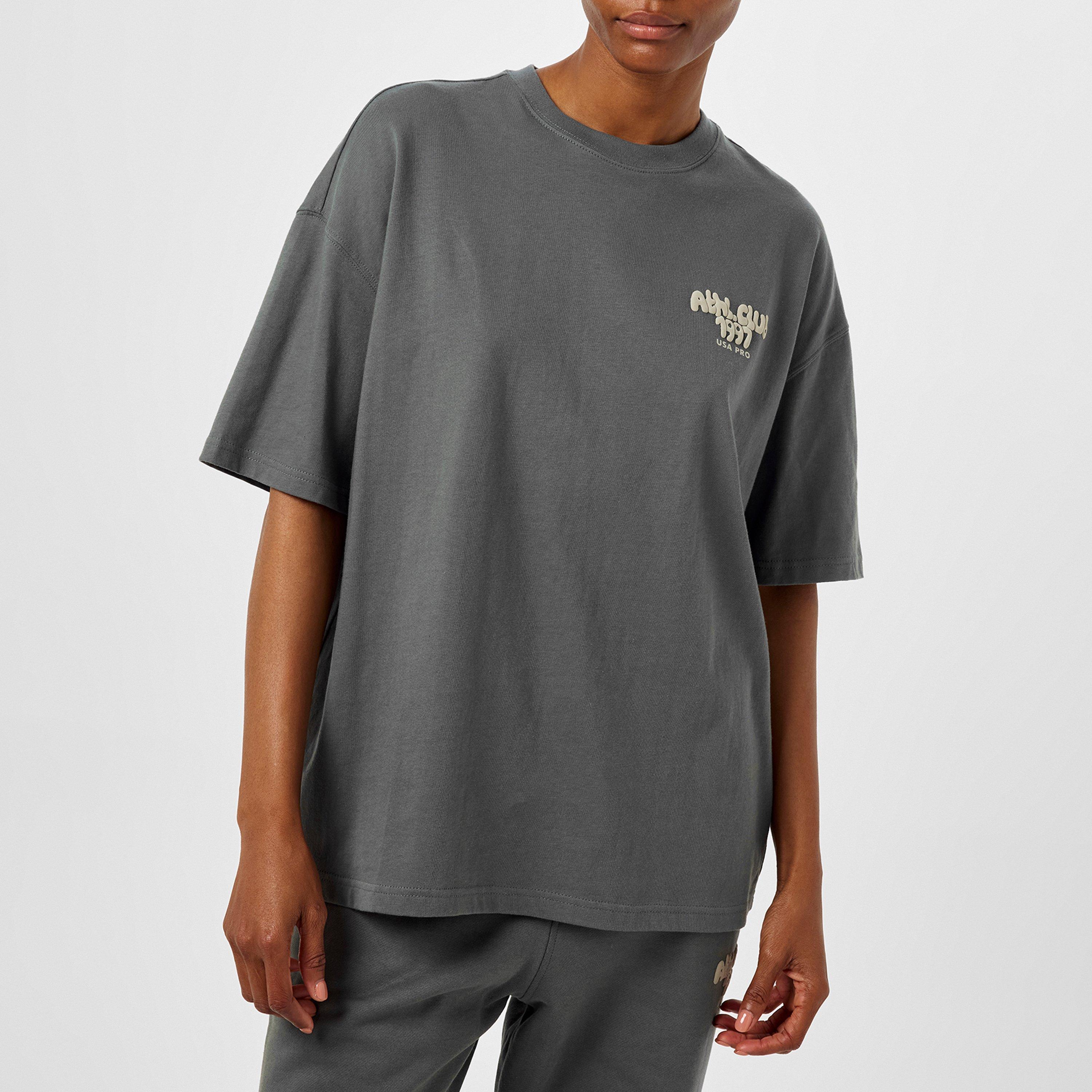 Khaki - USA Pro - Pro Oversized T-Shirt Womens - 3