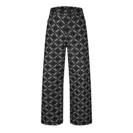 Off White Arrow Jacquard Straight Jeans