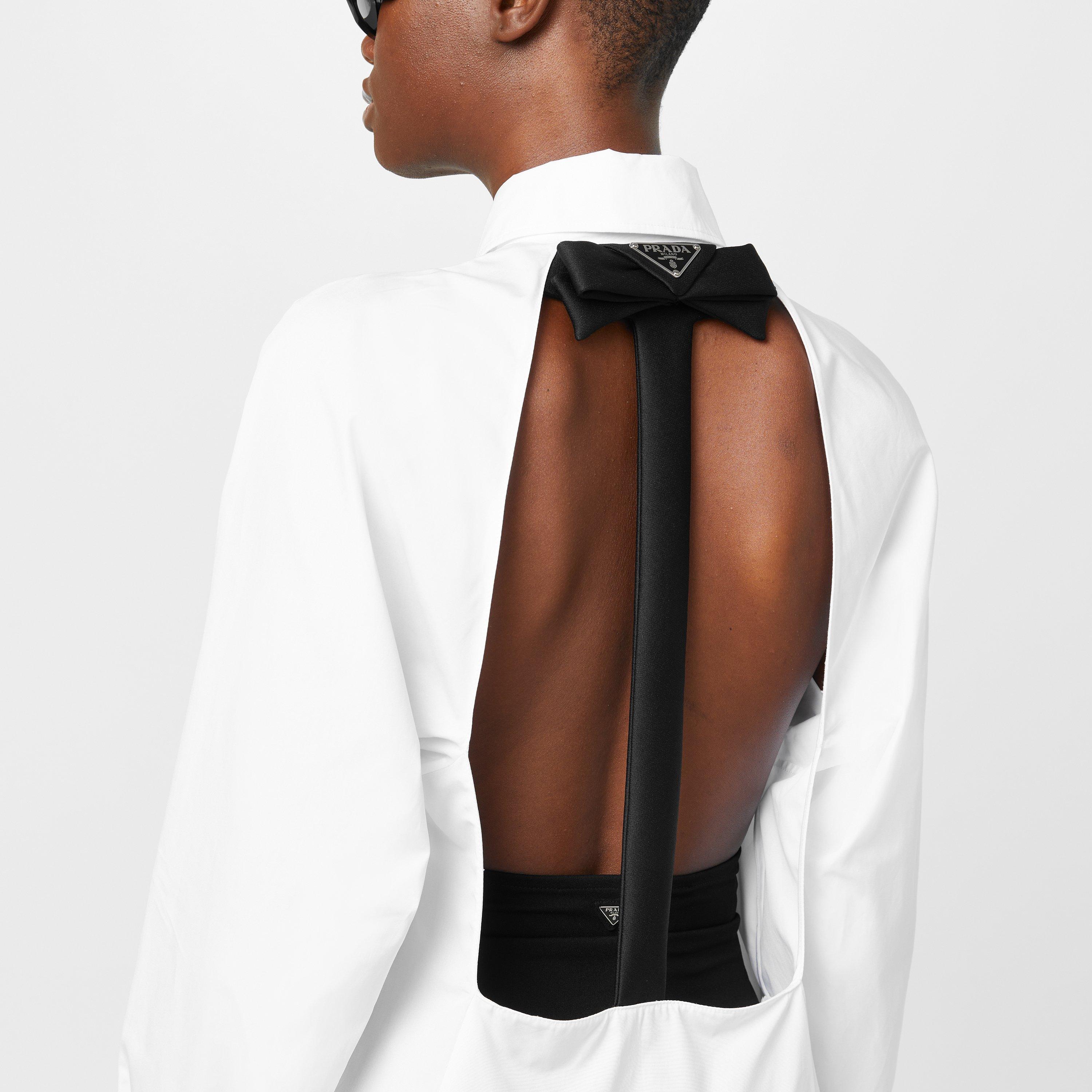 BIANCO - Prada - Open Back Shirt Dress - 5