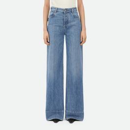 Bottega Veneta Vintage Indigo Wide Leg Denim