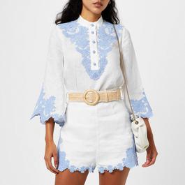 Zimmermann Raie Lace Blouse