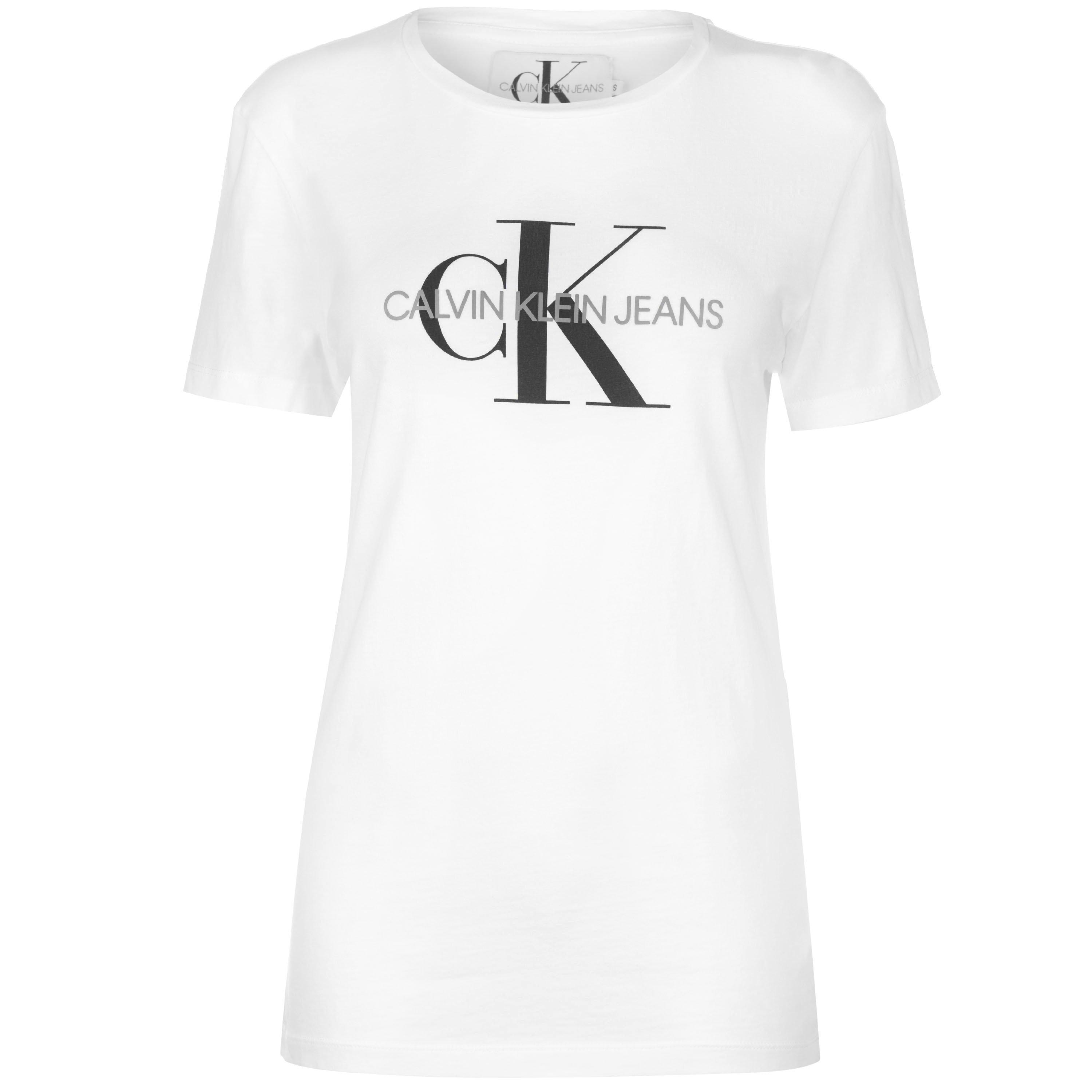 Strahlendes Weiß - Calvin Klein Jeans - Logo T-Shirt - 5