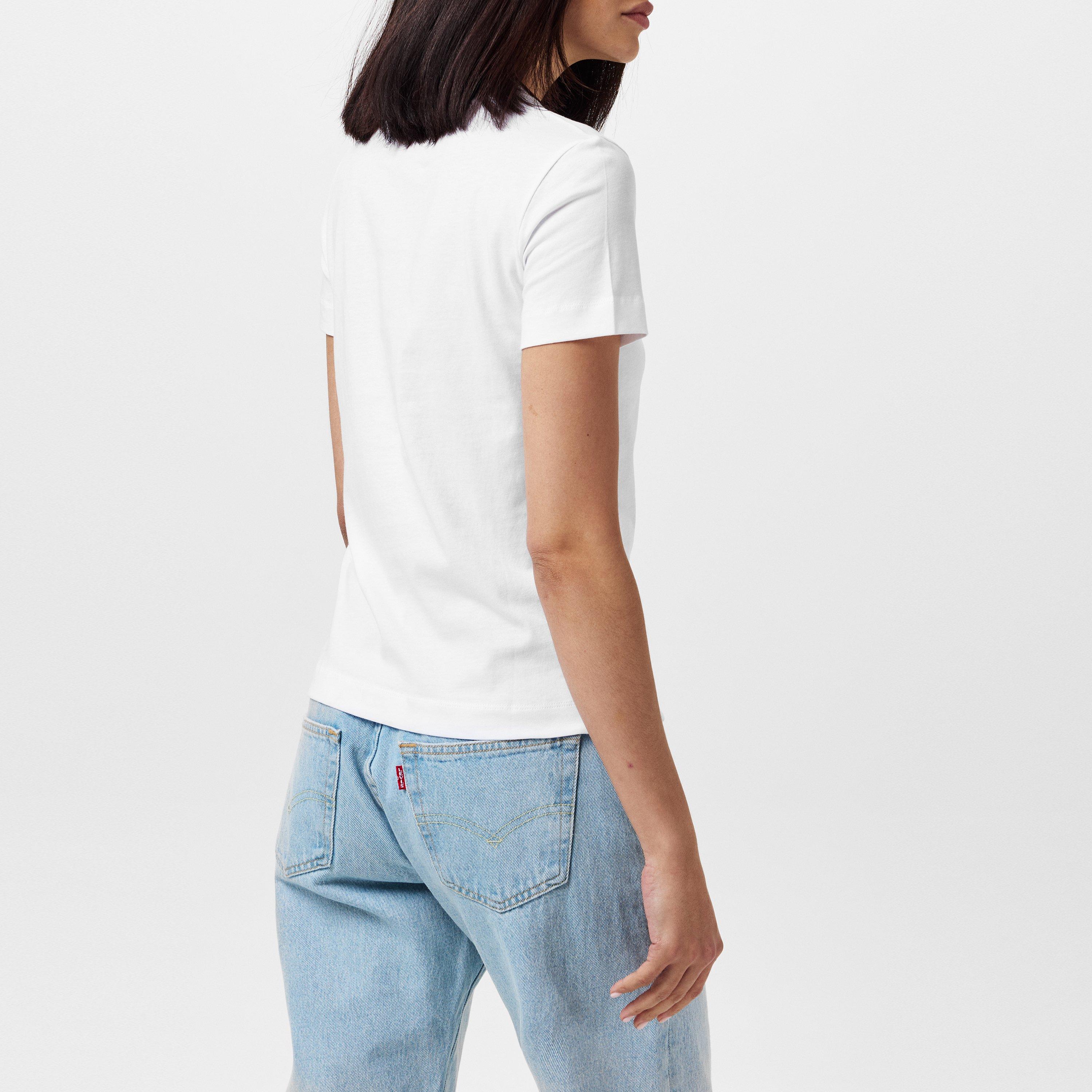 Strahlendes Weiß - Calvin Klein Jeans - Logo T-Shirt - 3