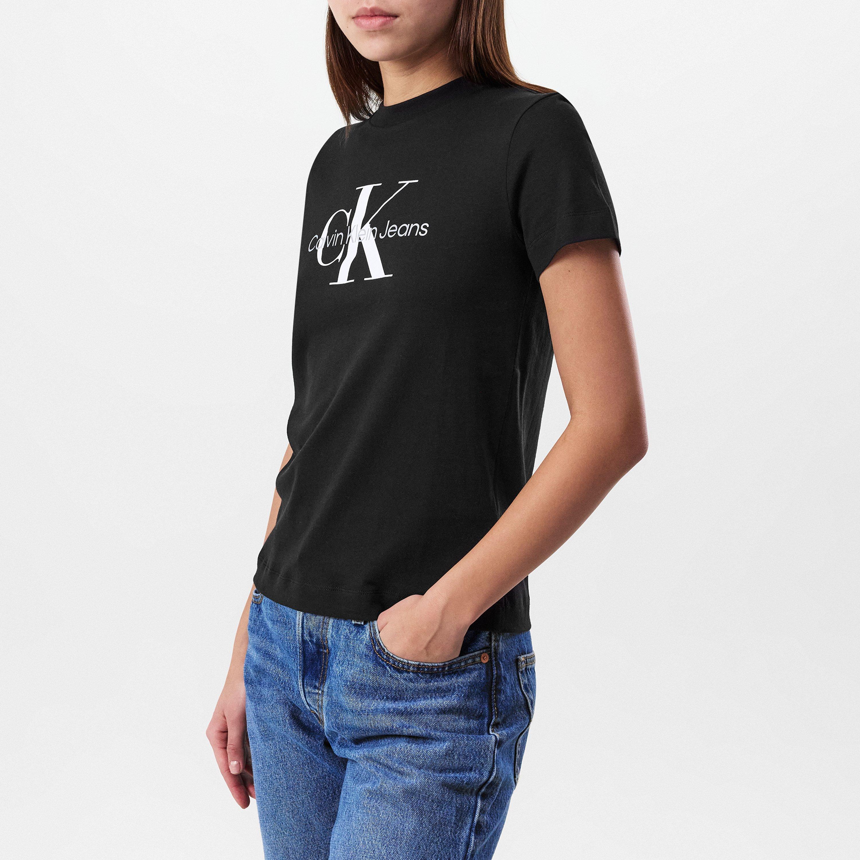 CK Noir - Calvin Klein Jeans - Printed Logo T-Shirt - 2