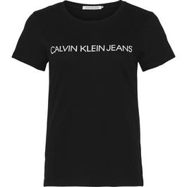 Calvin Klein Jeans Institutional Crew Neck T Shirt