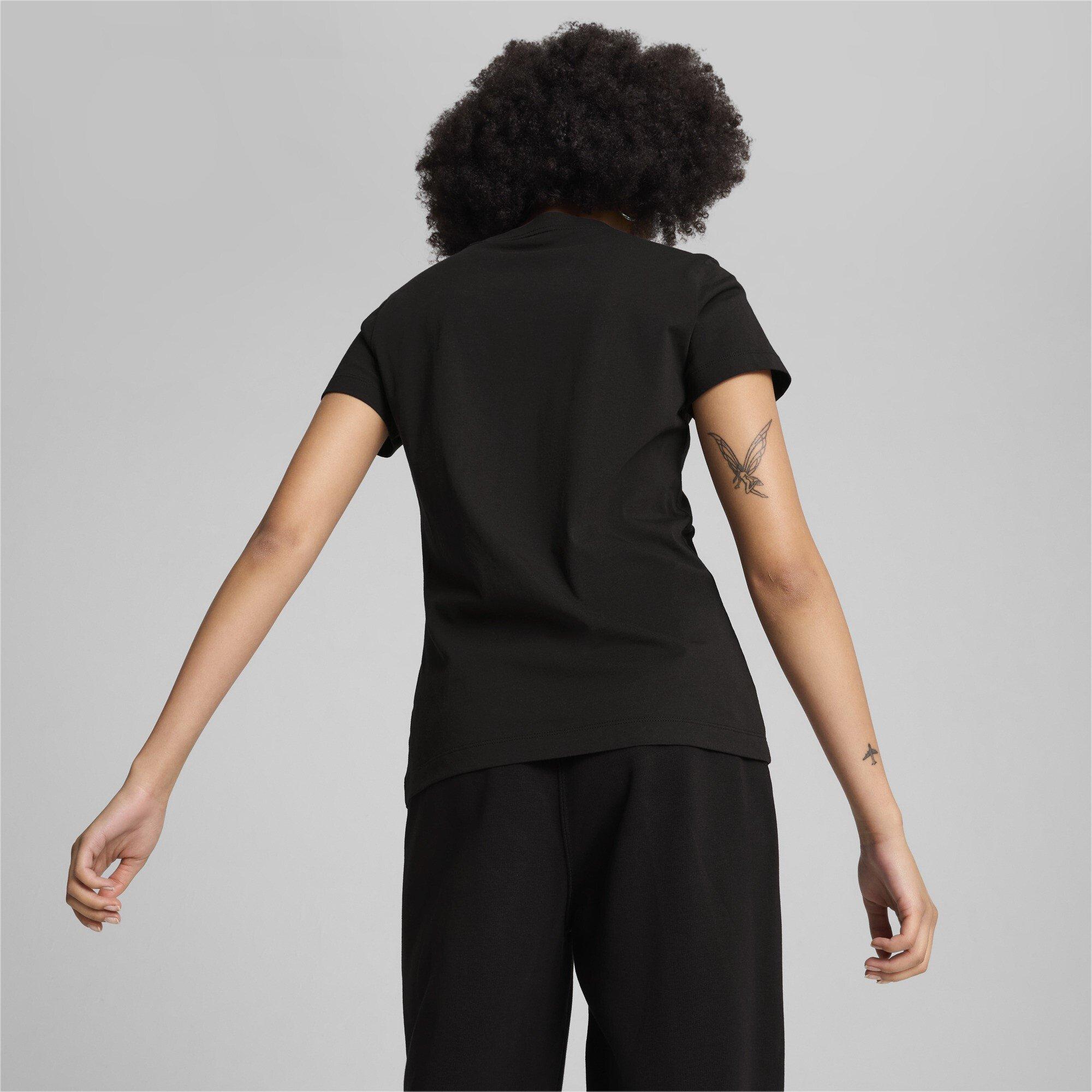 Puma Black - Puma - SQUAD Graphic Womens T Shirt - 3