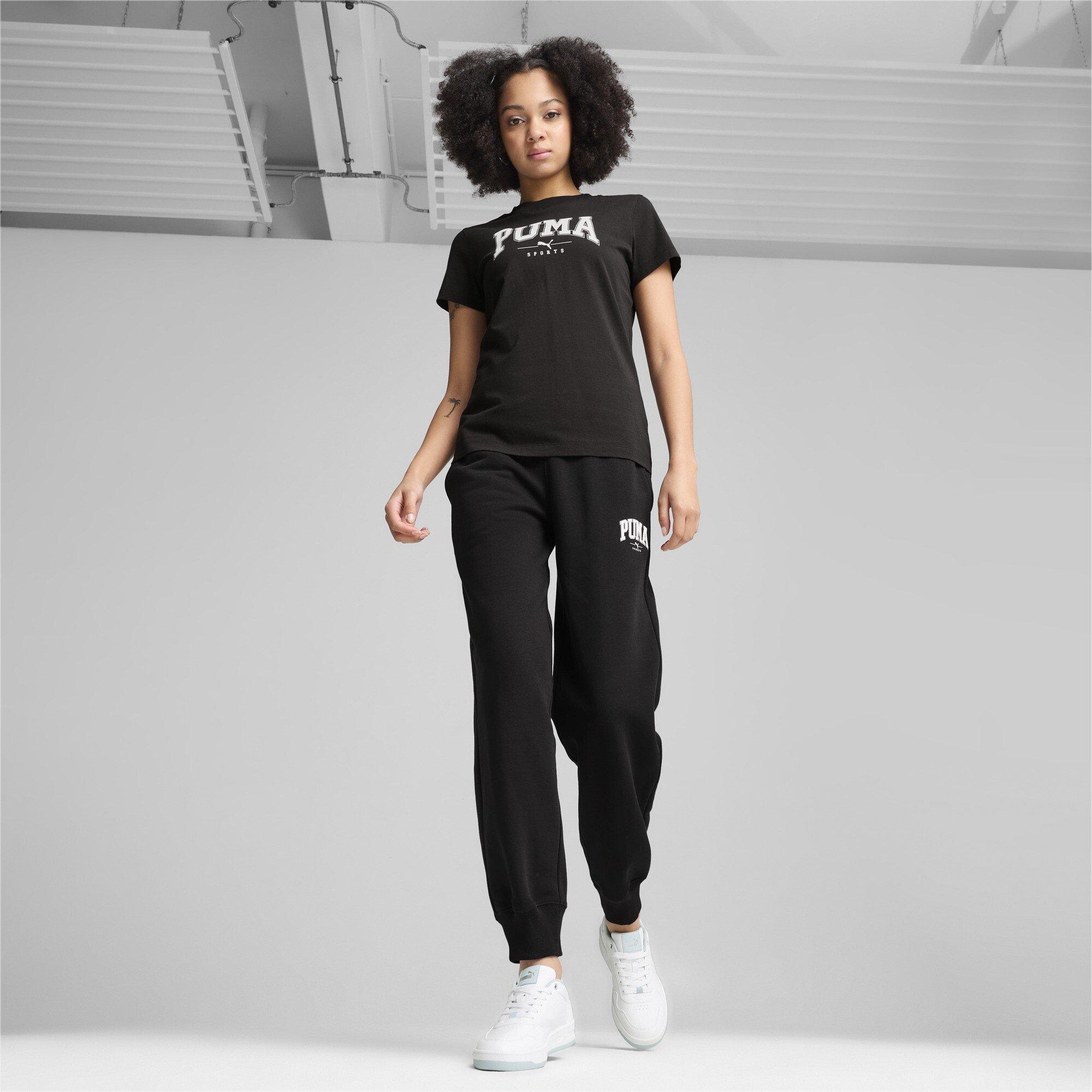 Puma Black - Puma - SQUAD Graphic Womens T Shirt - 4