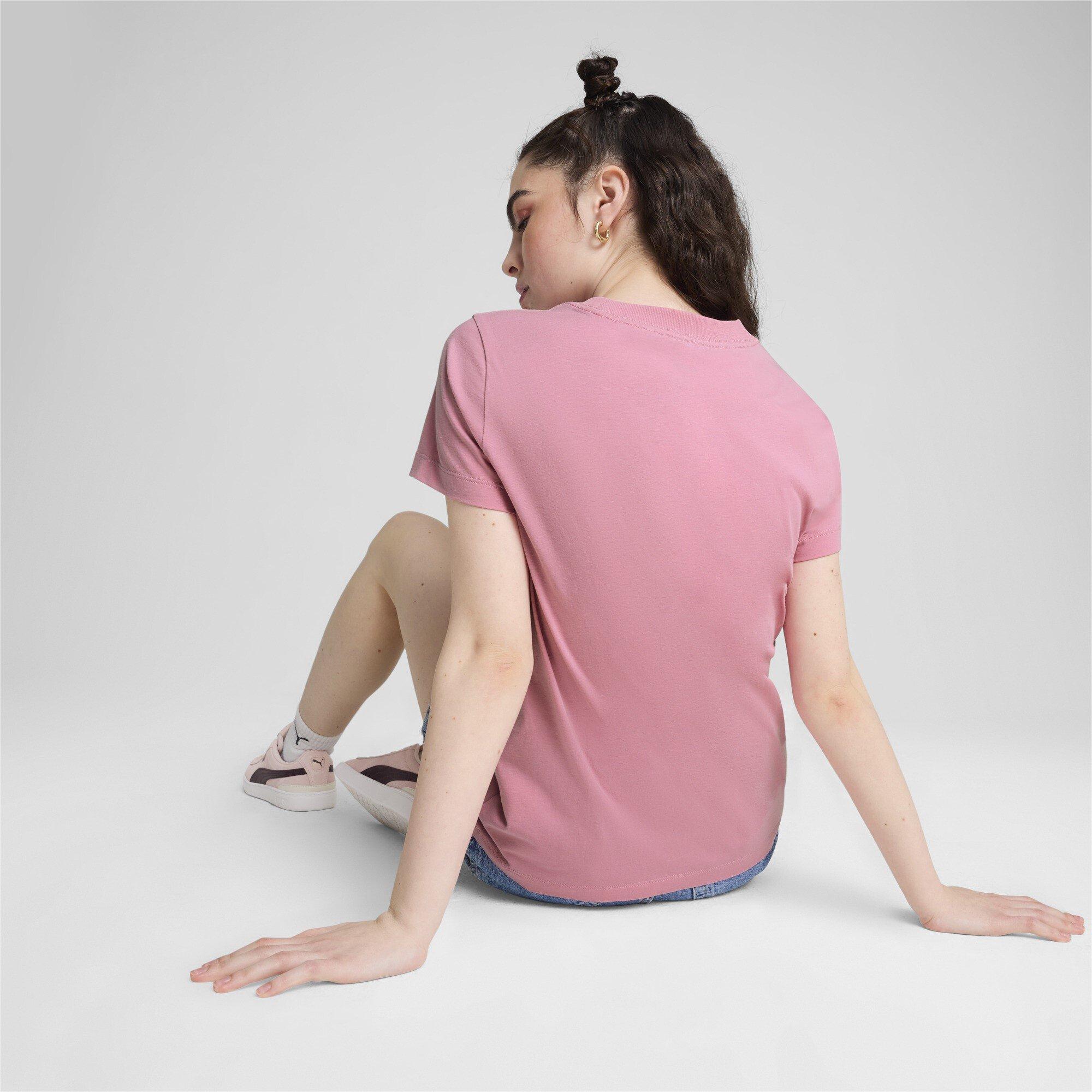 Mauved Out - Puma - PUMA SQUAD Graphic Womens T Shirt - 3