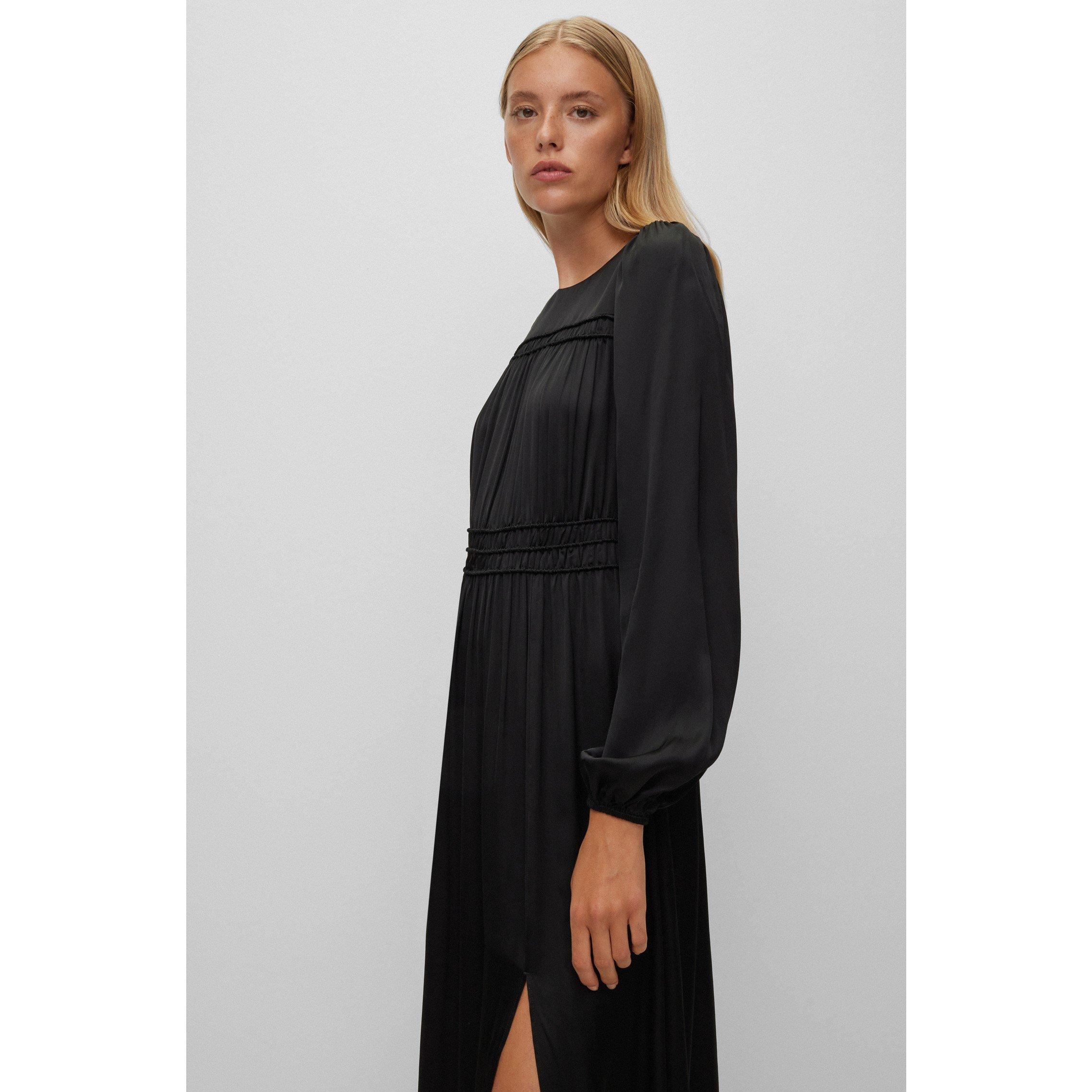 Black 001 - Boss - Women's Dilli Dress, Sleek Silhouette - 5