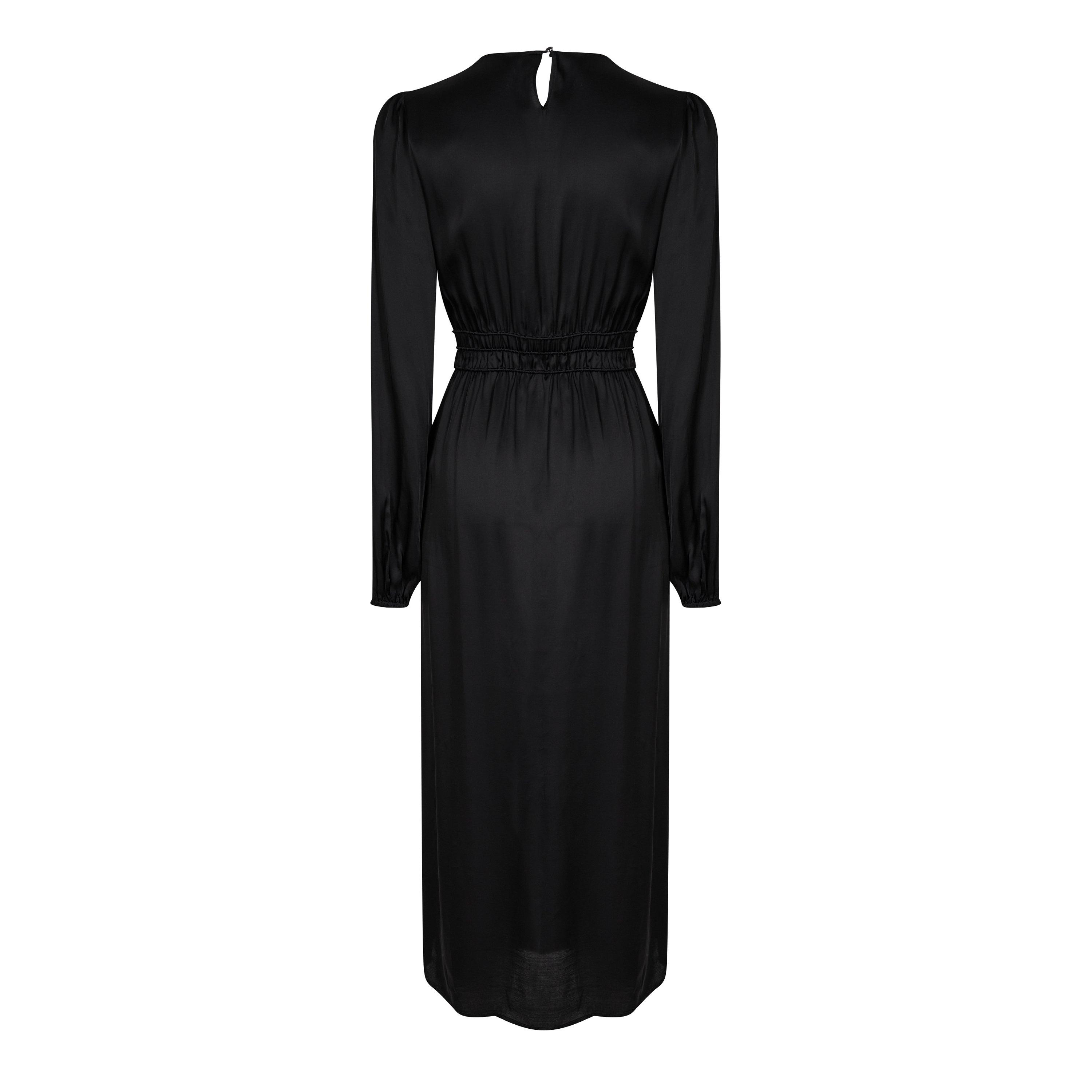 Black 001 - Boss - Women's Dilli Dress, Sleek Silhouette - 6