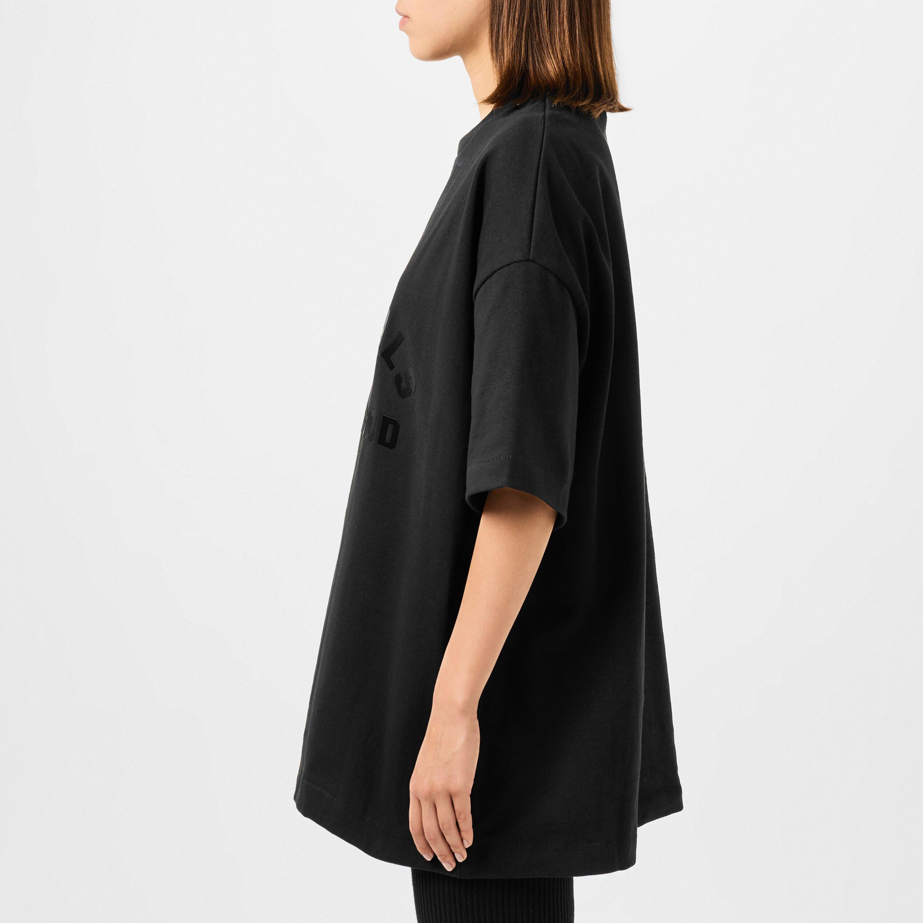 Black - Fear Of God Essentials - Oversized T-Shirt - 2