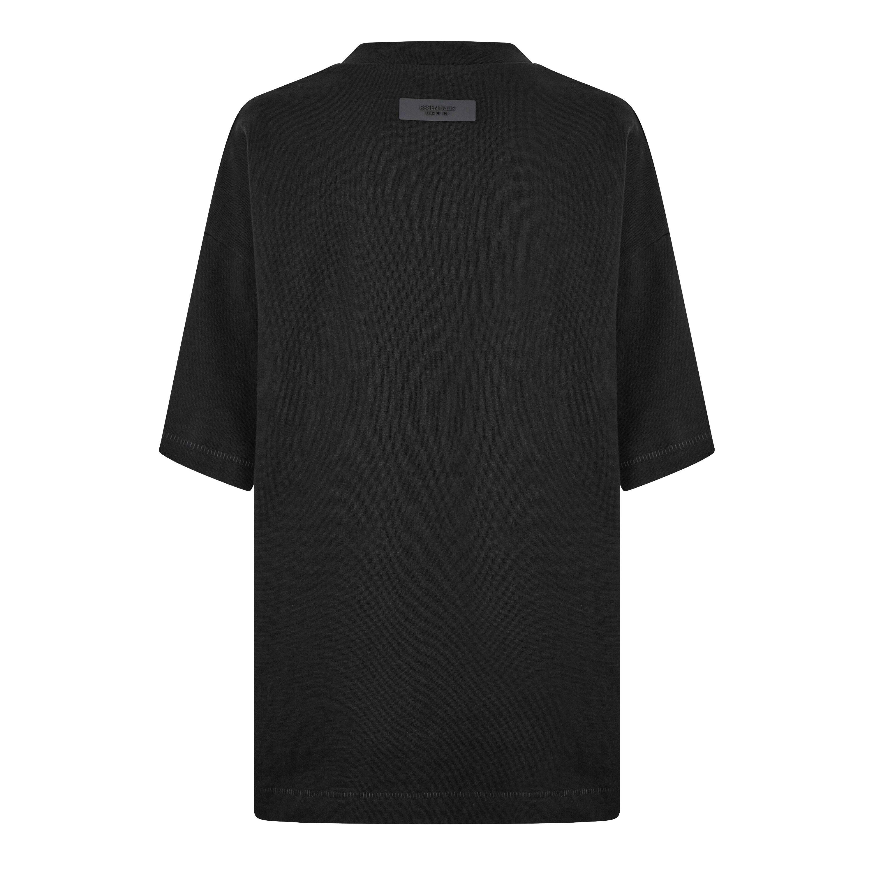 Black - Fear Of God Essentials - Oversized T-Shirt - 6
