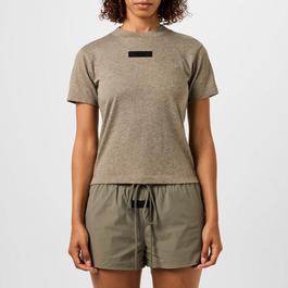 Fear Of God Essentials Cotton-Blend Logo Patch T-Shirt